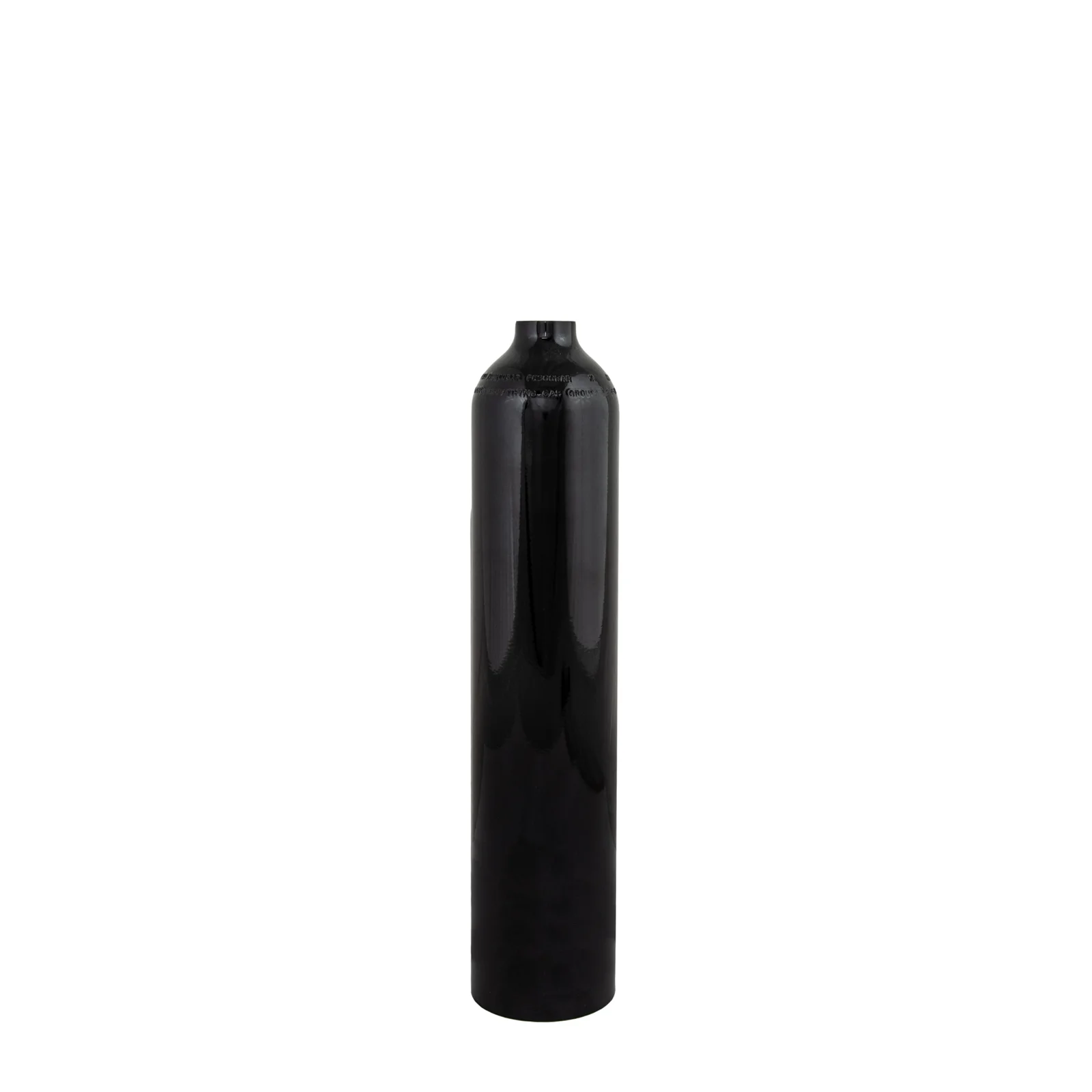 Alu tank 3 L 207 bar, Tecline, tank only, black - Military Line