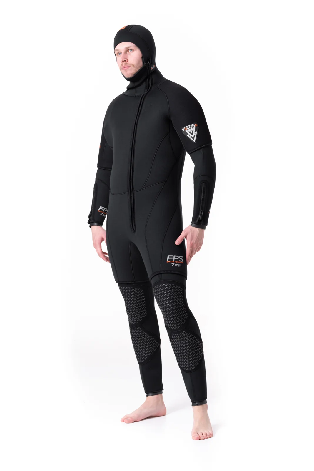 Wetsuit Proterm Tecline 7+7 mm - vest + overall (5) XL