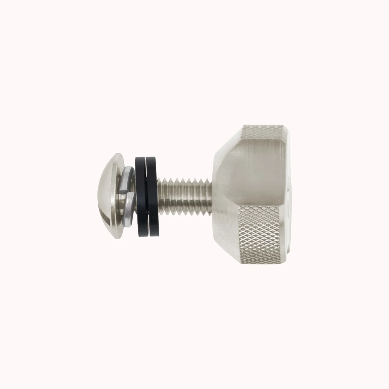 Tornillo Titanio Plateado para Adaptador Mono