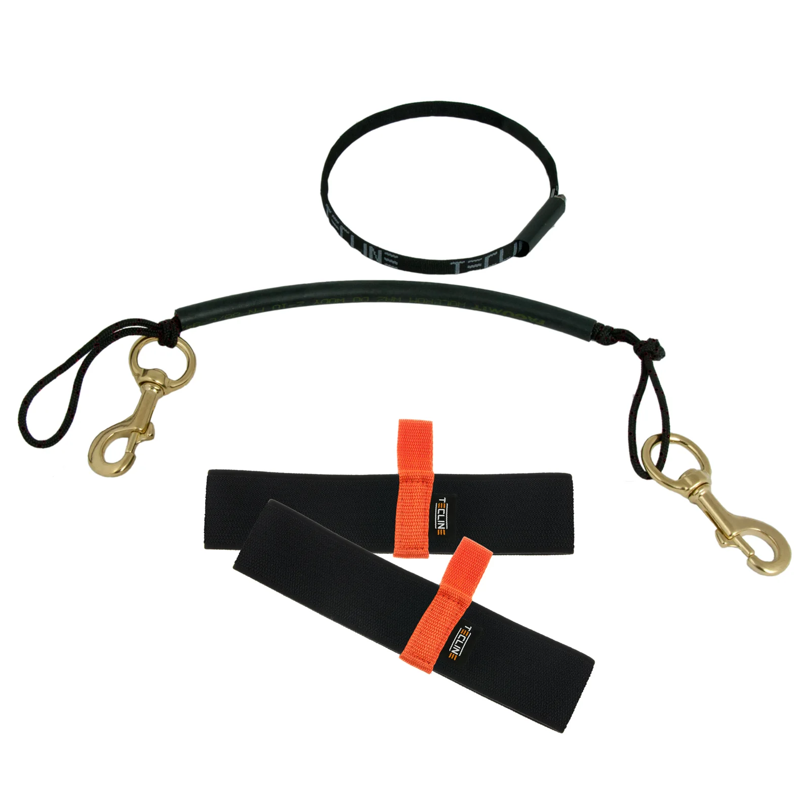 Kit Rigging Etapa 10/11,1L Mosquetones Laton 120mm con Elasticos