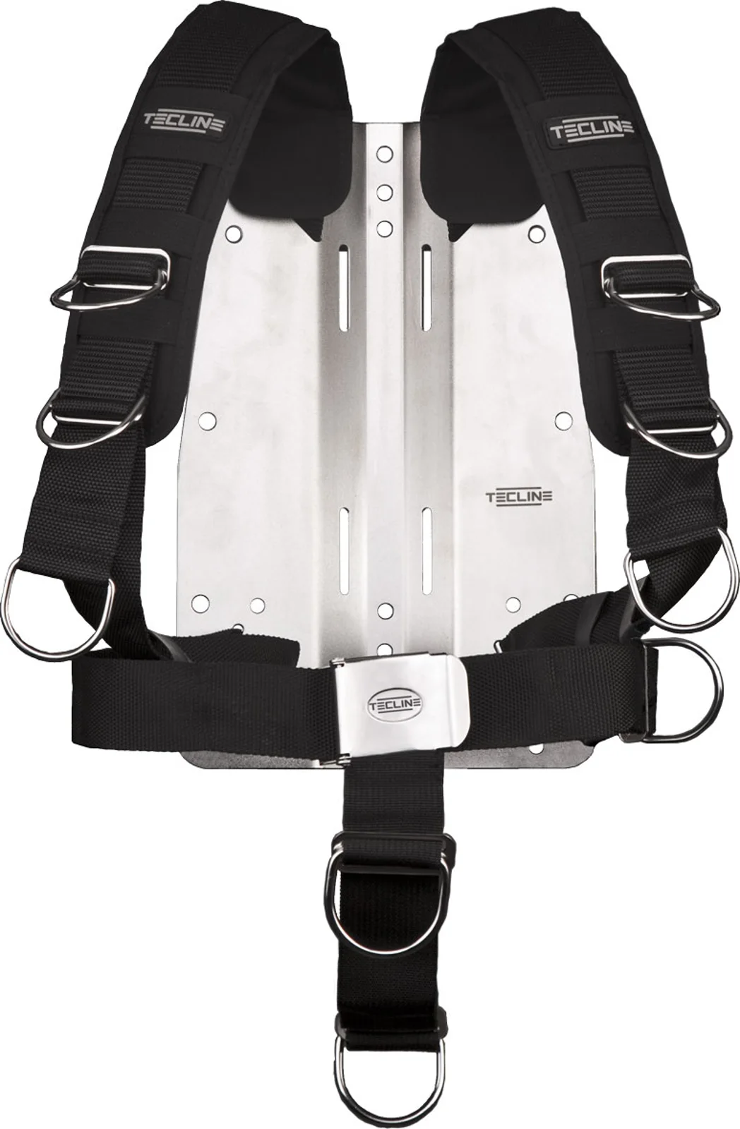 Harness TecLine Comfort (adjustable) standard webbing - incl. 6 mm SS backplate