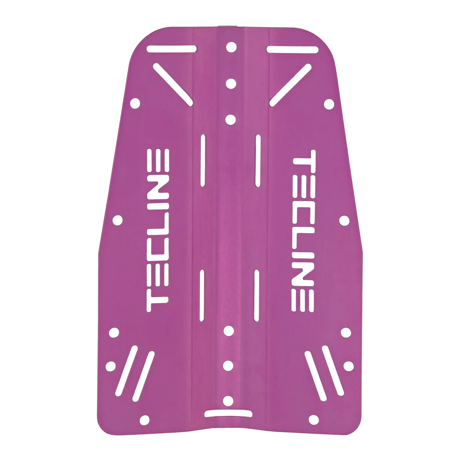 Standard backplate alu 3 mm, (0,85 kg) purple