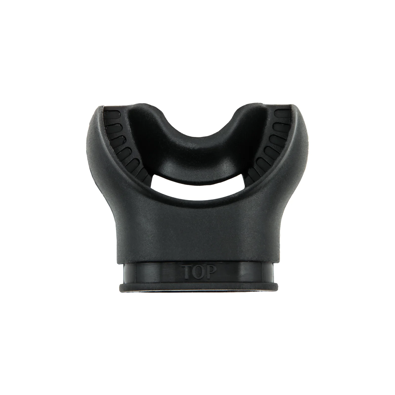 Mouthpiece for regulator, anatomic M/L - black