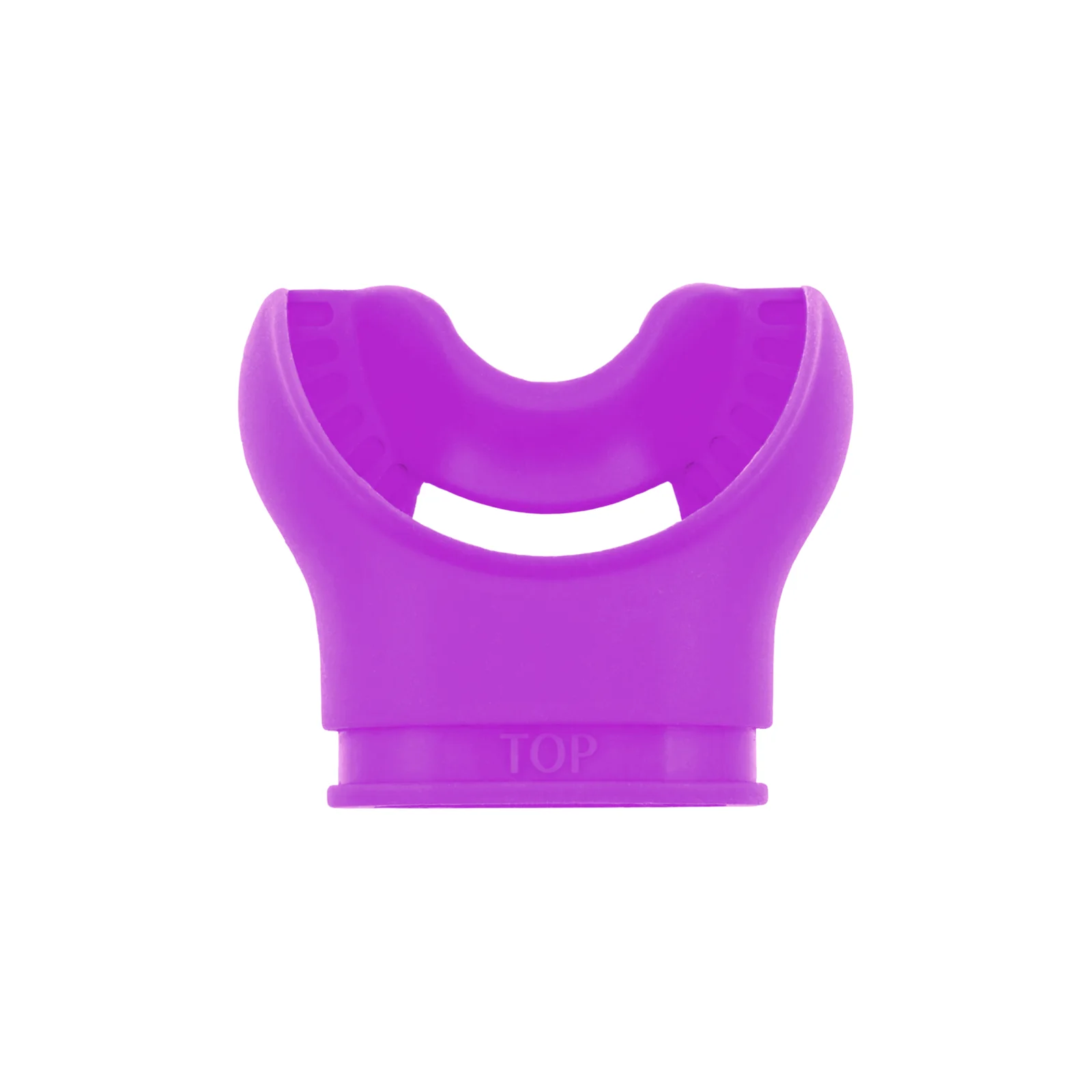 Mouthpiece for regulator, anatomic M/L - purple