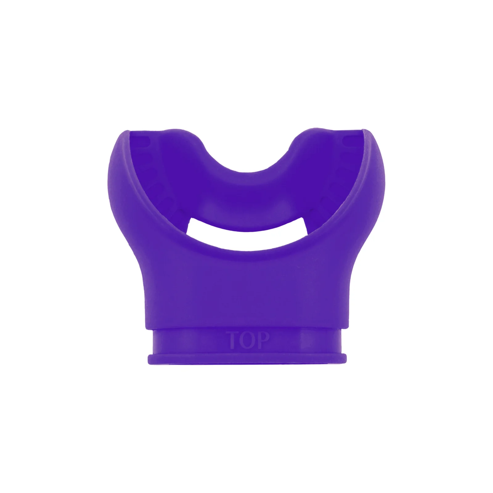 Mouthpiece for regulator, anatomic M/L - violet
