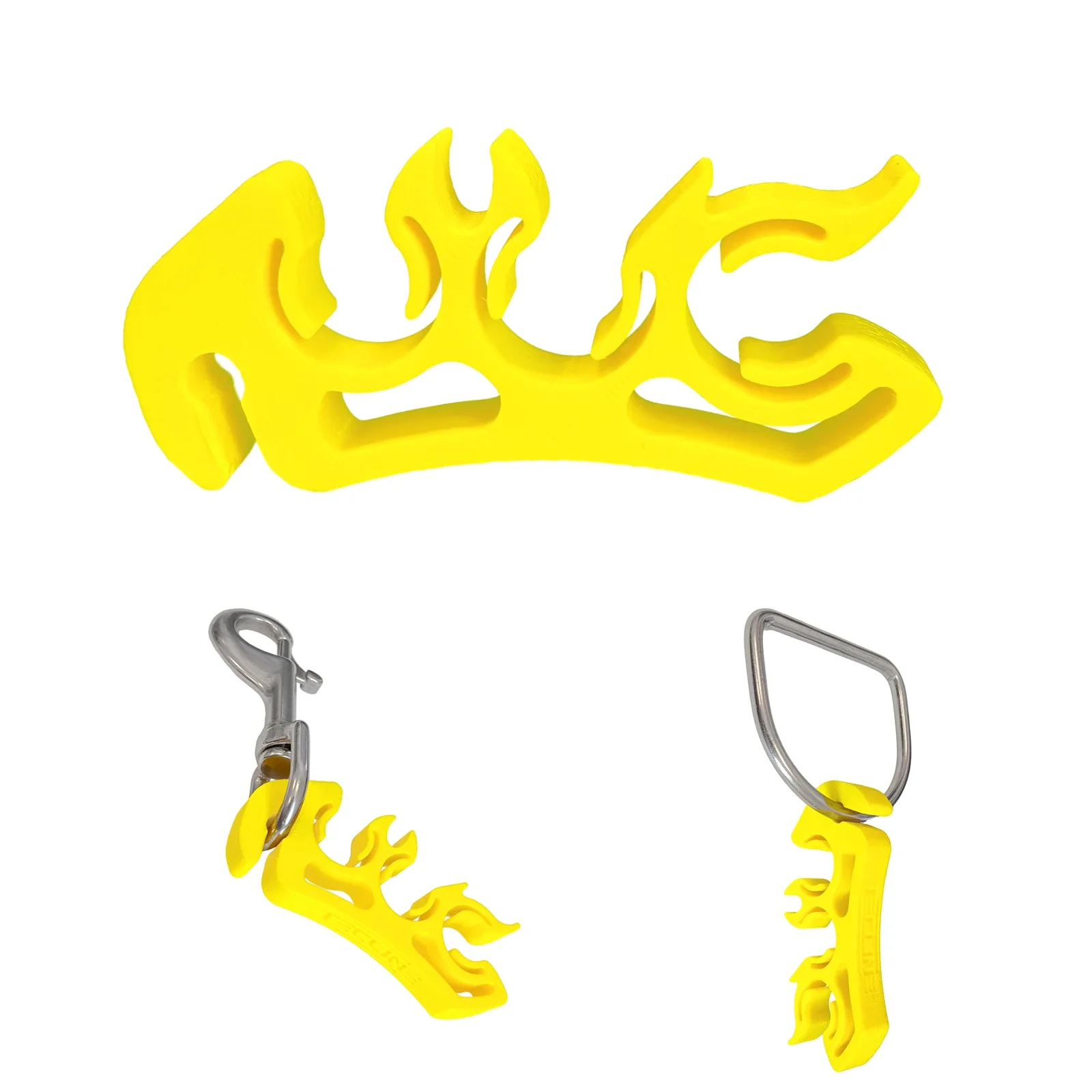 Soporte de octopus Tecline amarillo