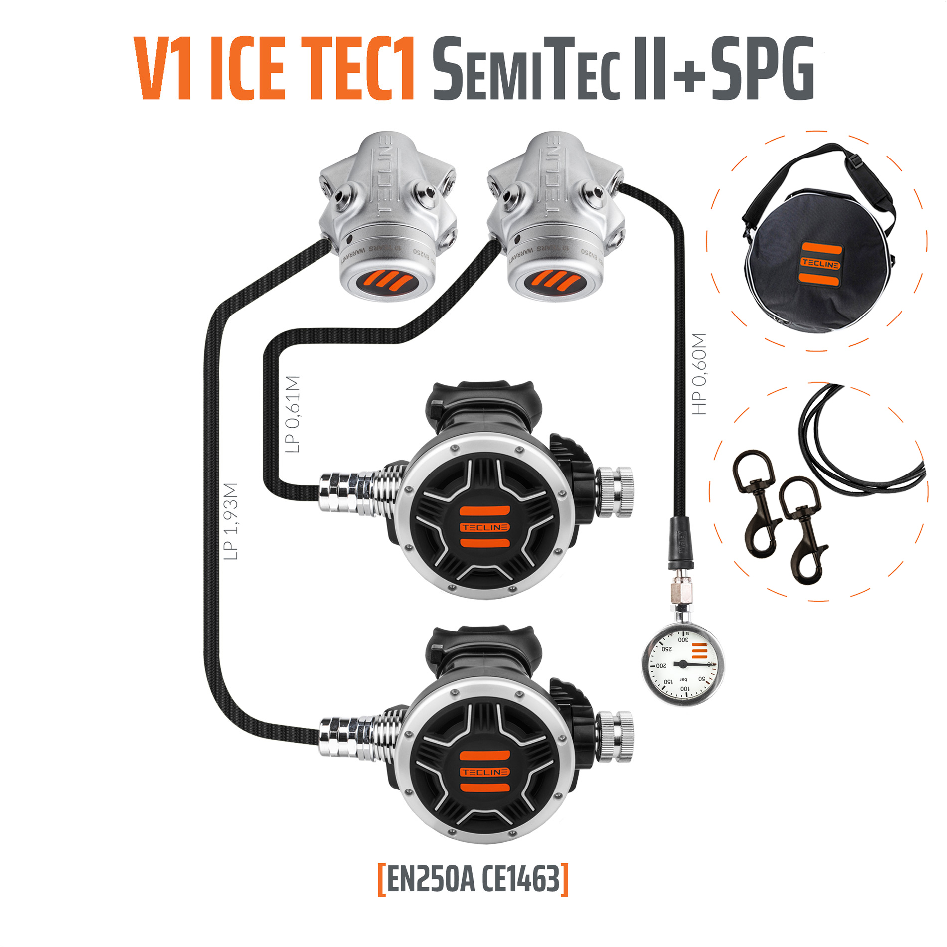 Regulator V1 ICE TEC1 SemiTec II with SPG - EN250A