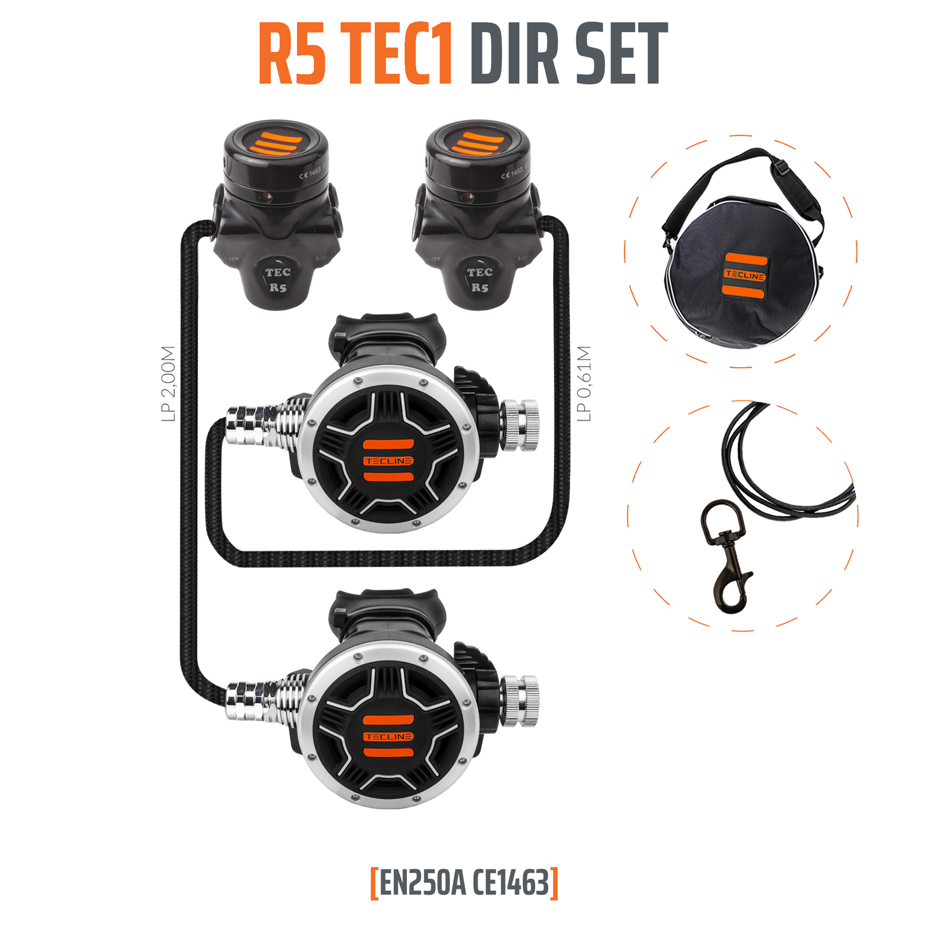 Regulator R5 TEC1 DIR Set - EN250A