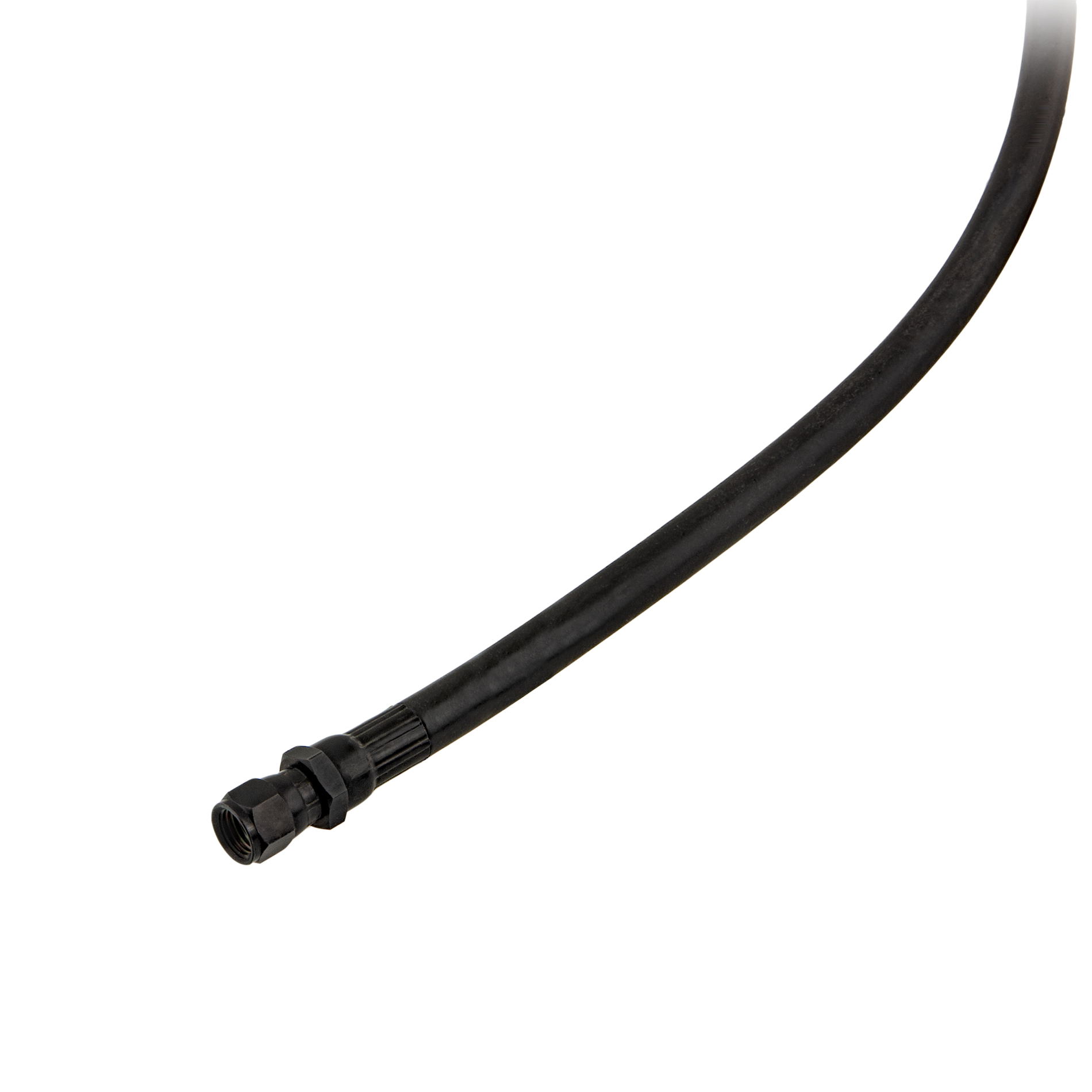 HP hose 0,20 m black, rubber - Military Line