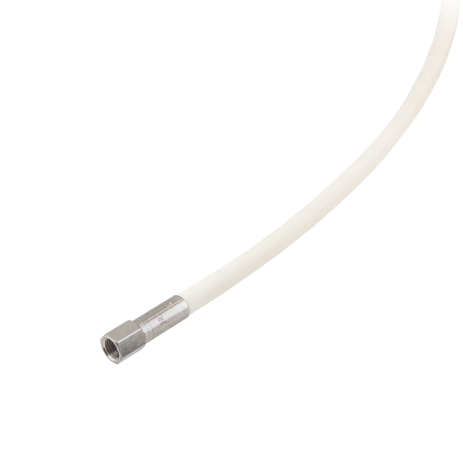 HP hose 0,60 m white, rubber
