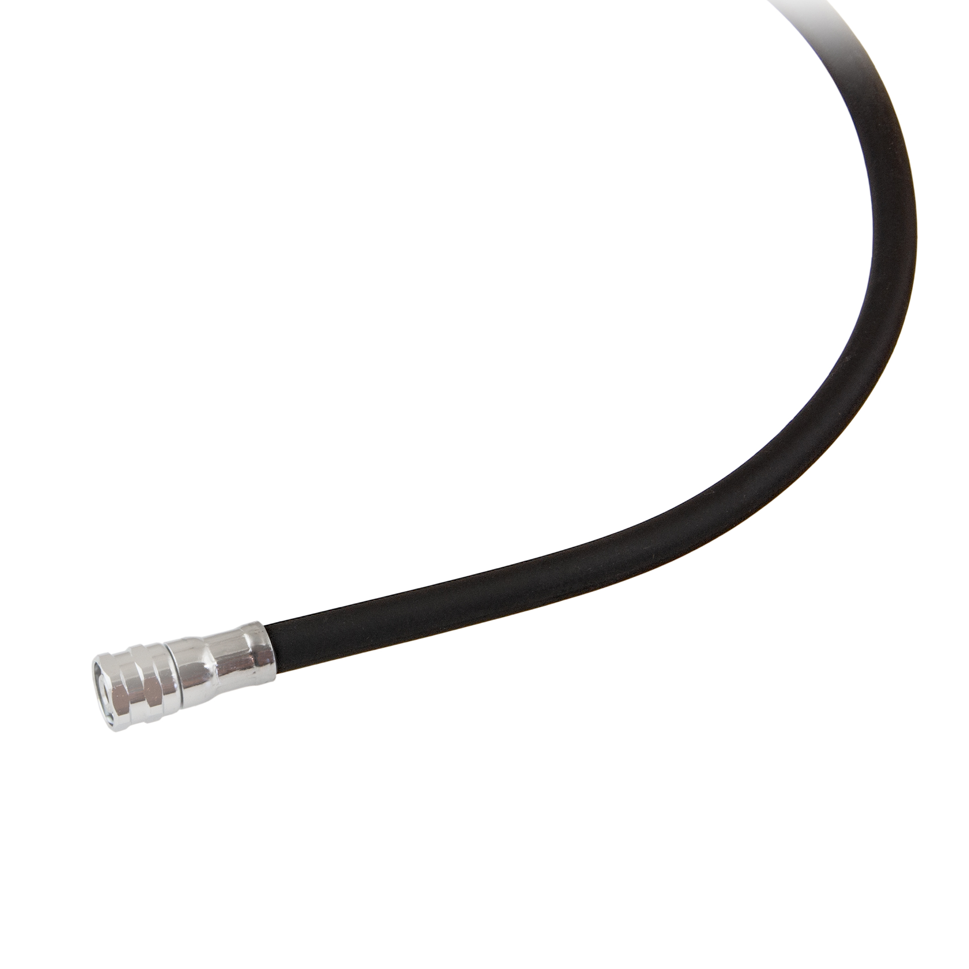 LP hose 0,65 m black, rubber