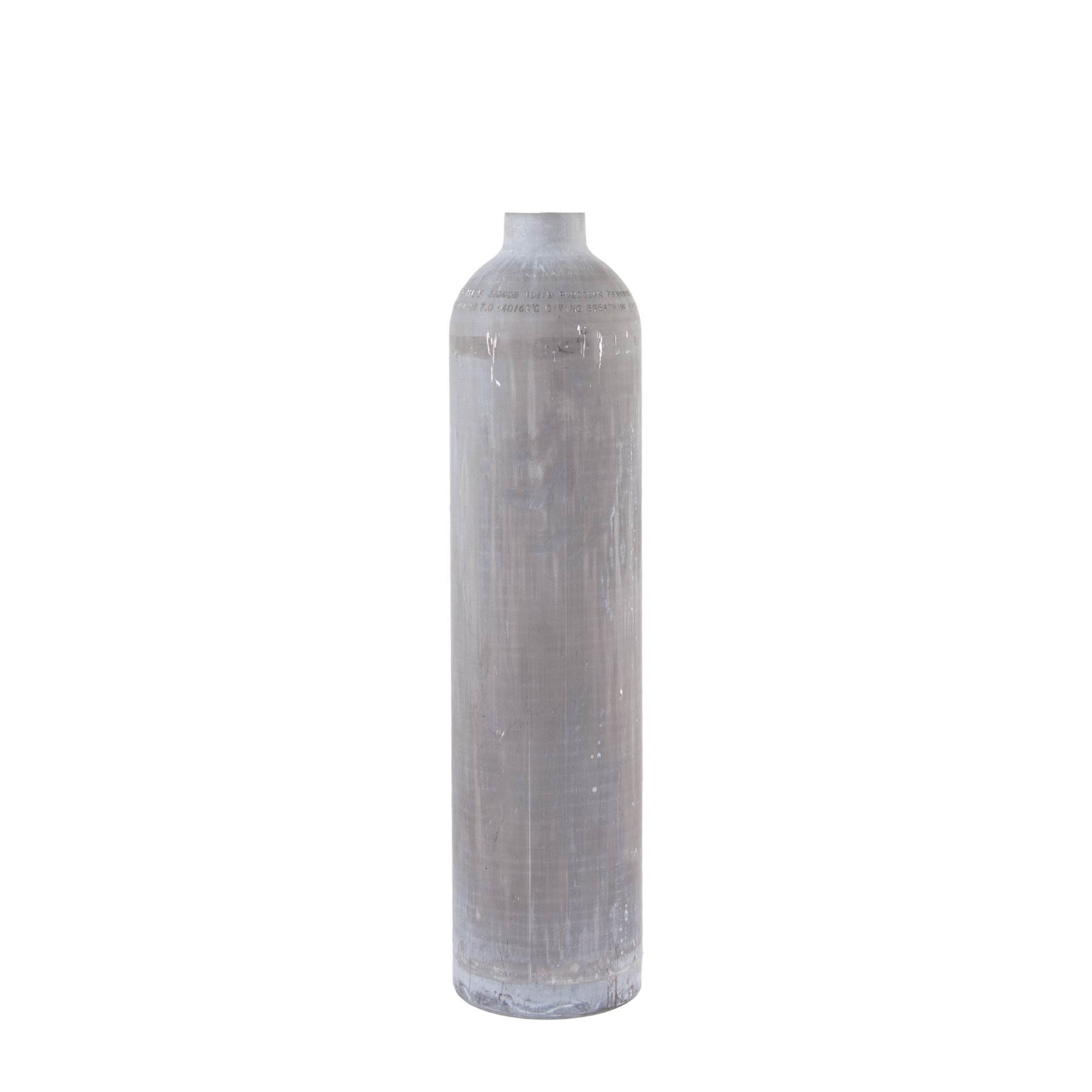 Alu tank 7 l 200 bar, Polaris, natural - without valve
