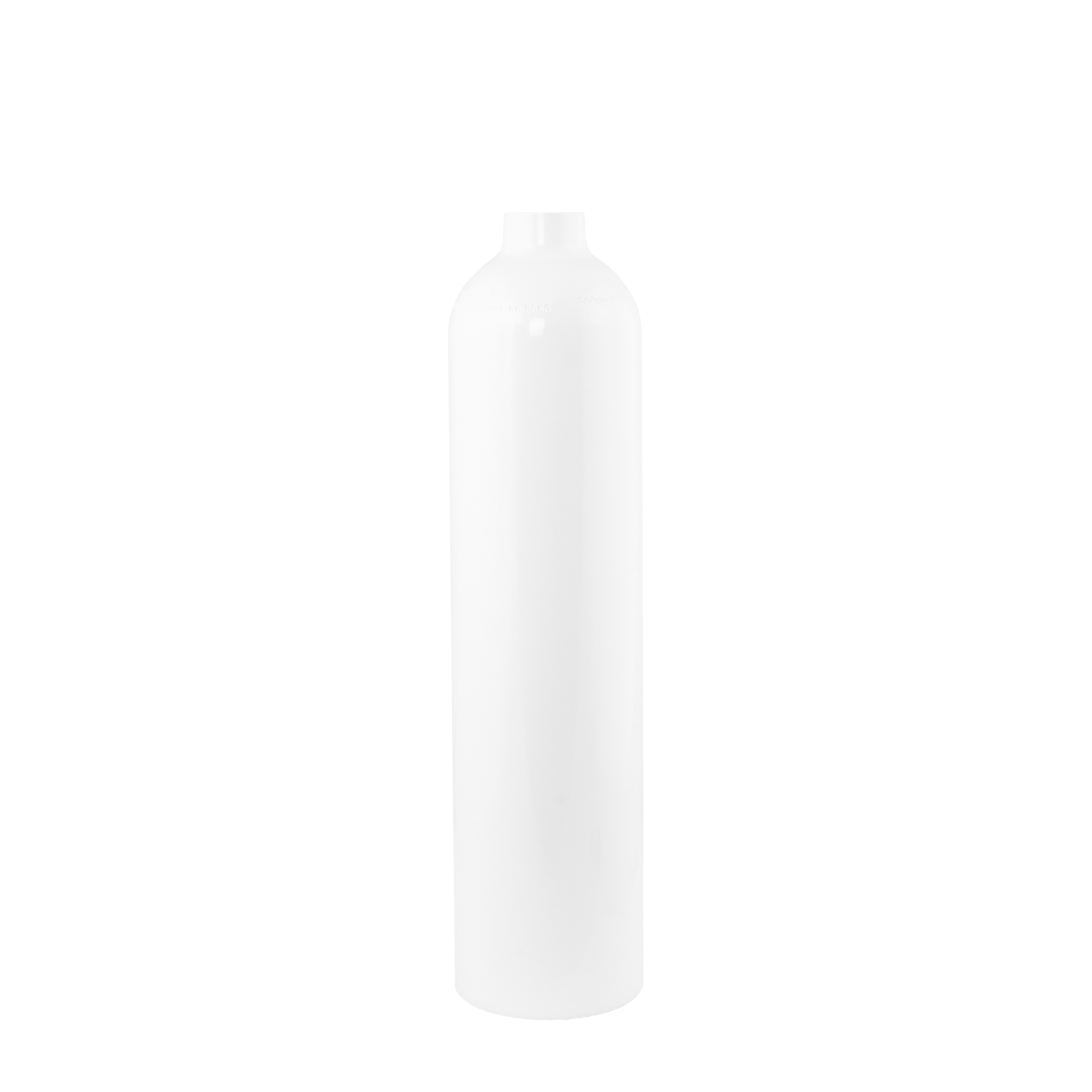 Alu tank 7 L 200 bar, Polaris, white - without valve