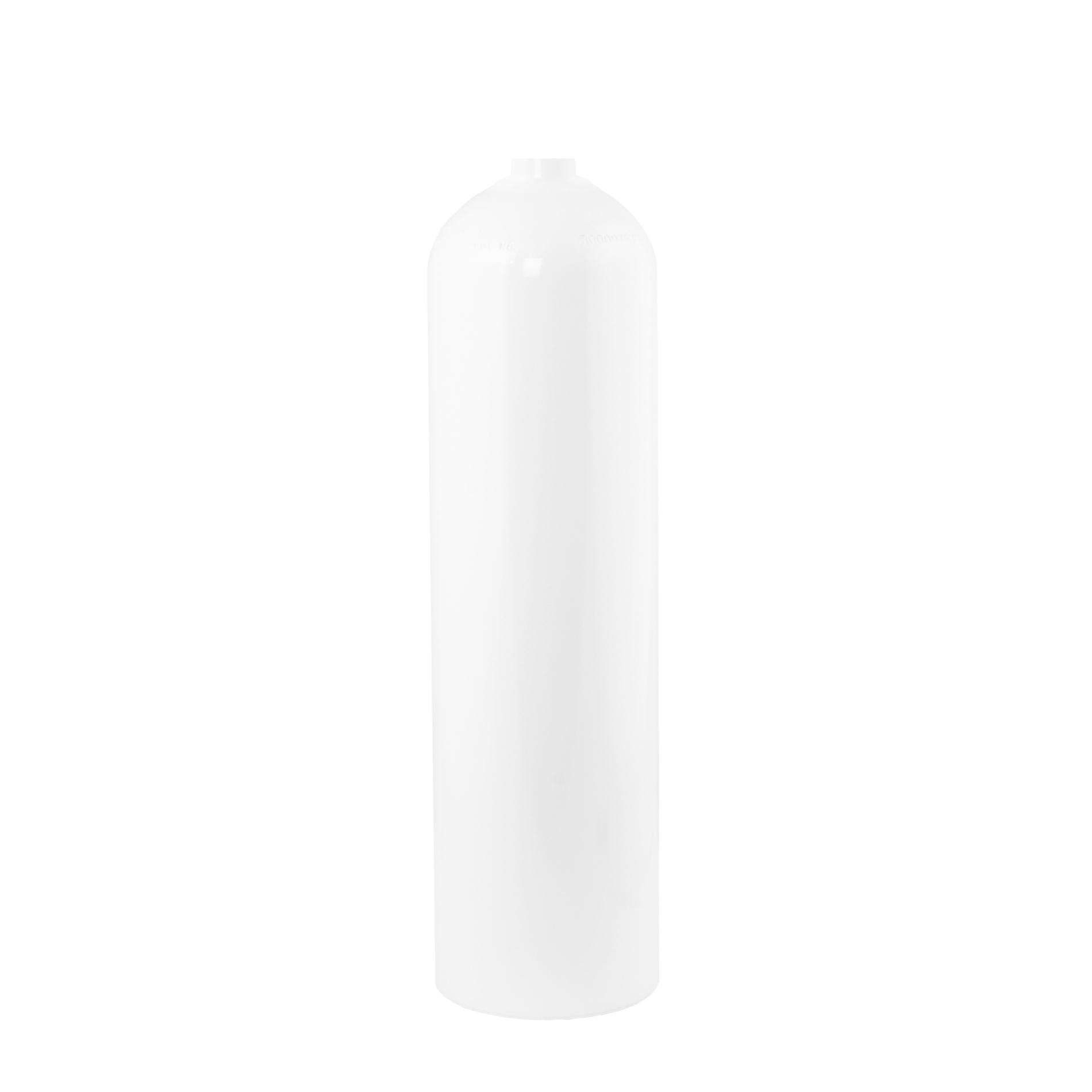 Alu tank 11,1 L 200 bar, Polaris, white (S080) - tank only