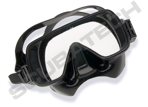 Mask Frameless, black silicone