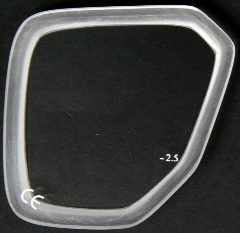 Correction lenss for Tecline Tiara mask -3,5 R