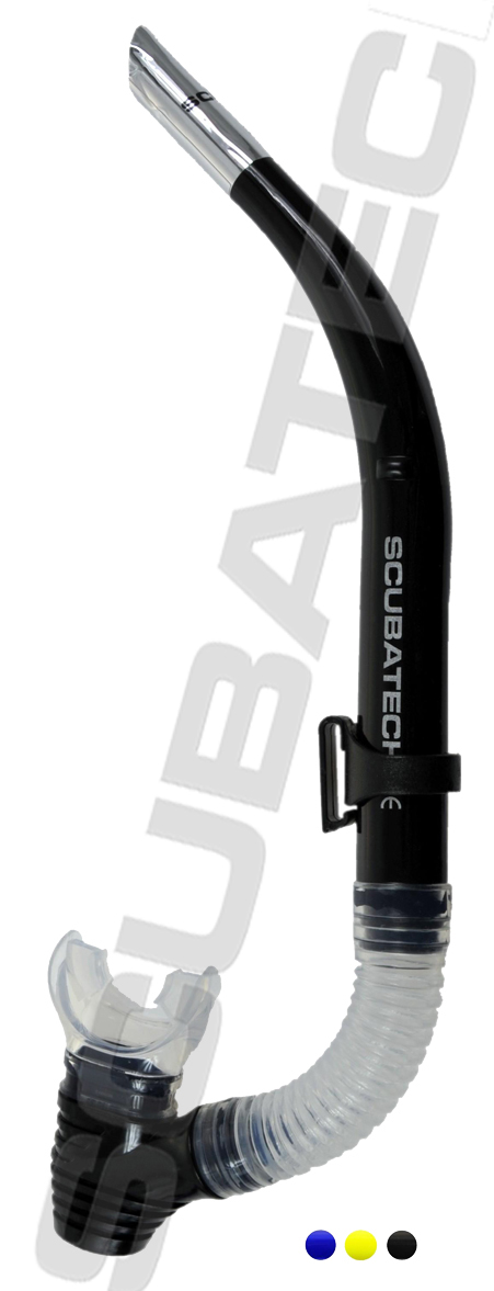 Snorkel SK 02 with valve without freetop black
