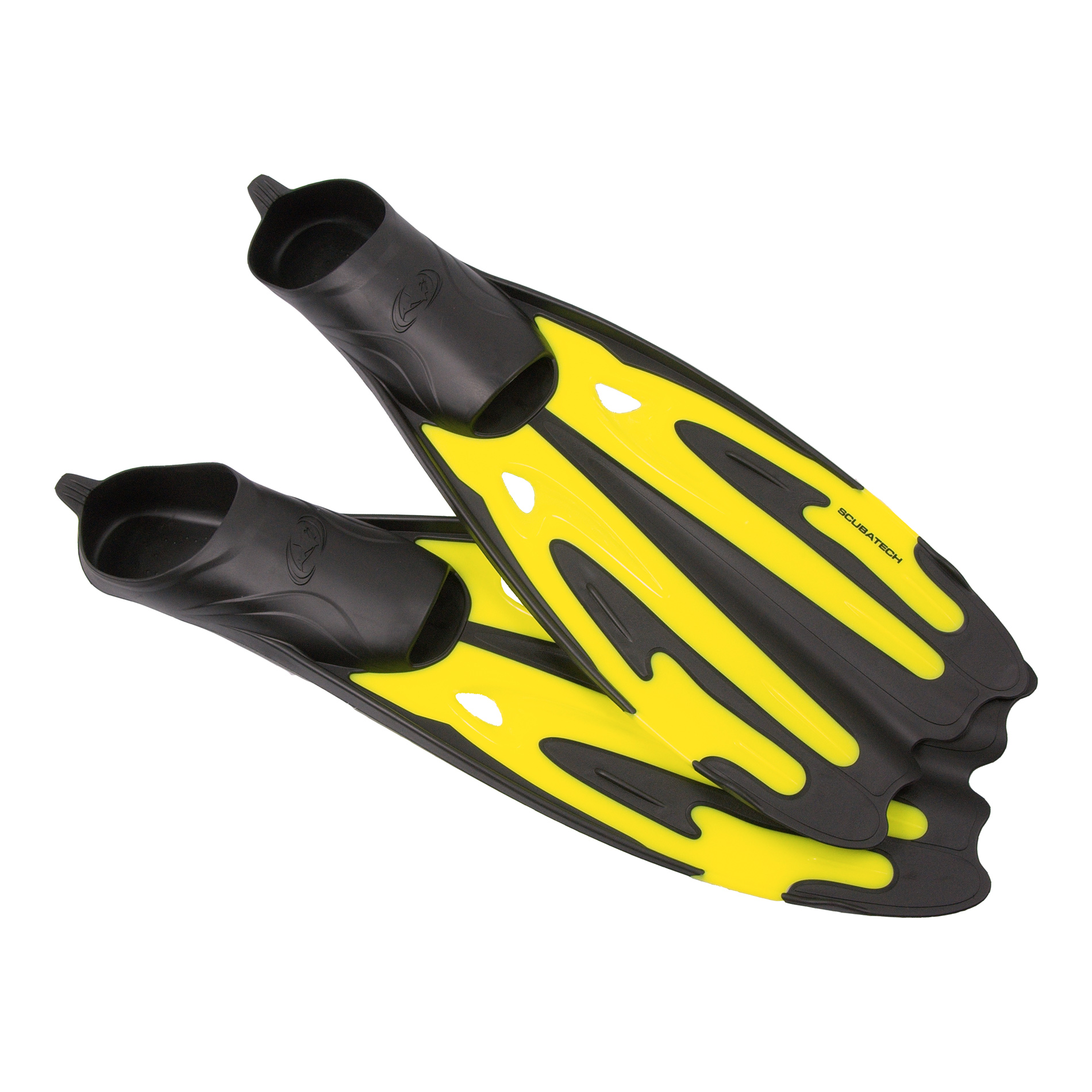 Fins full foot Tiara 2, color Neon Yellow (36/37) XS