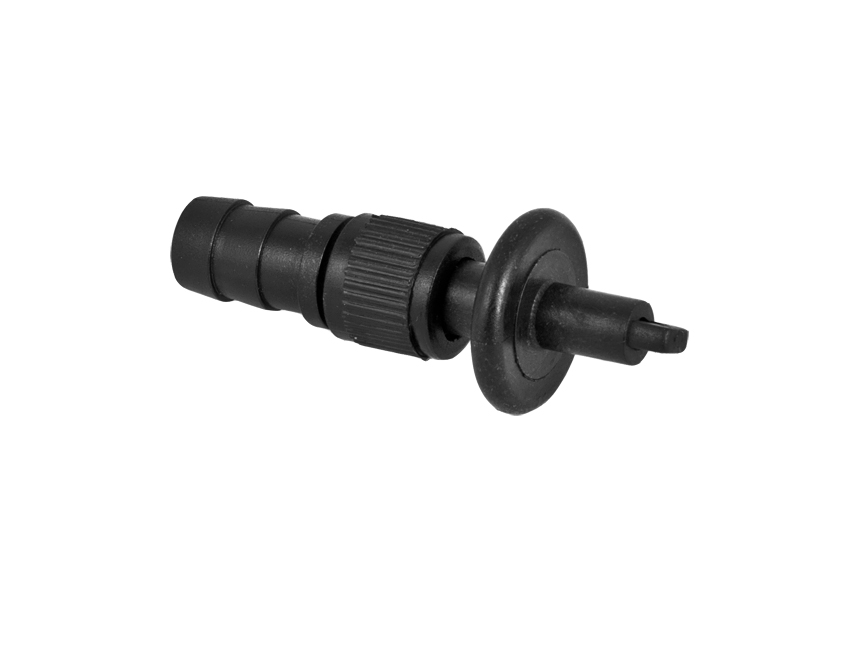 Plastic oral valve for buoy
