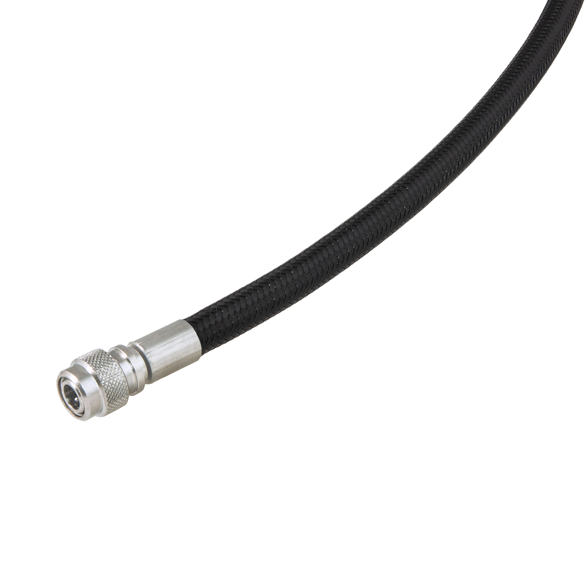 XTR inflator hose 0,55 m, black