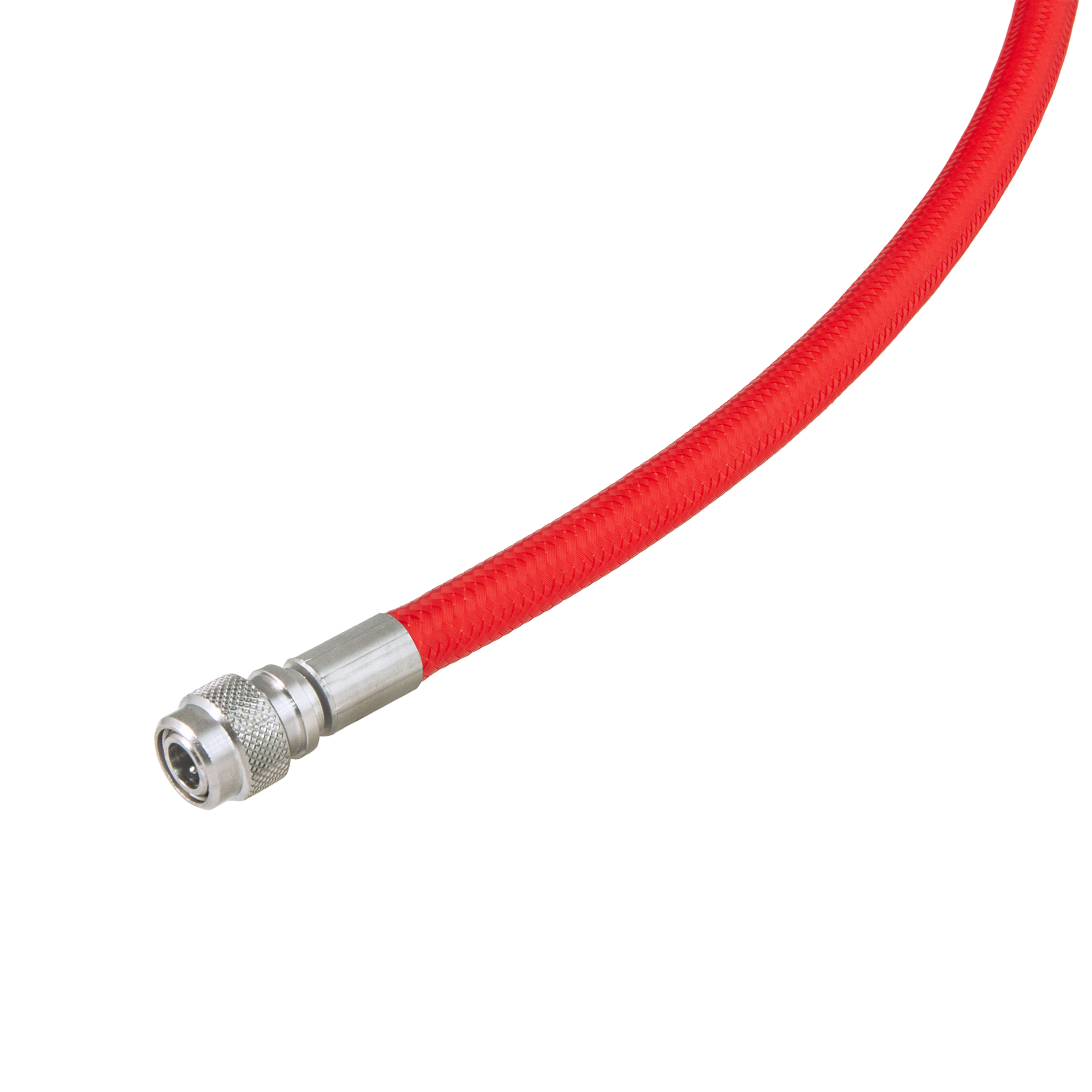 XTR inflator hose 0,75 m, red