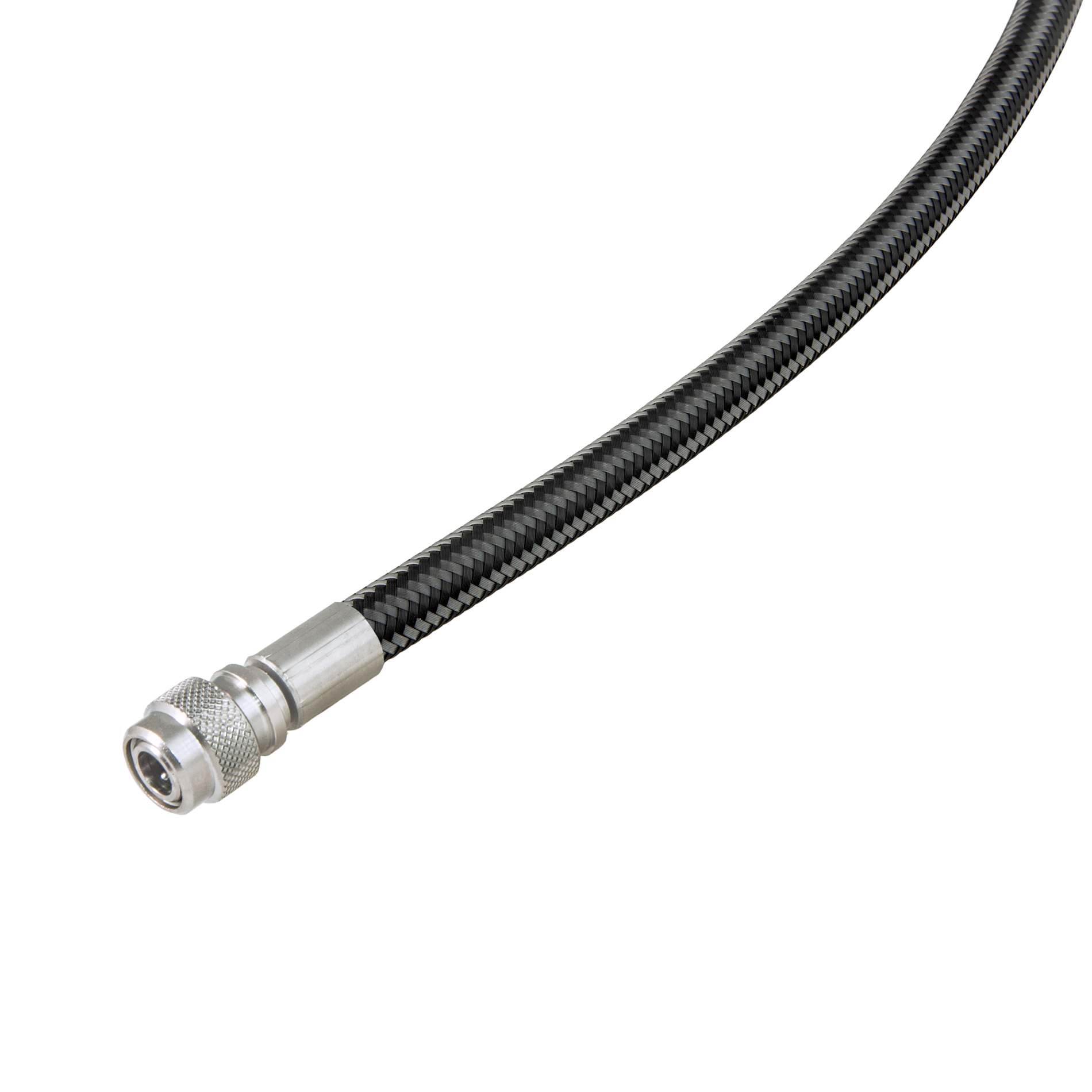XTR inflator hose 0,51 m, Carbon