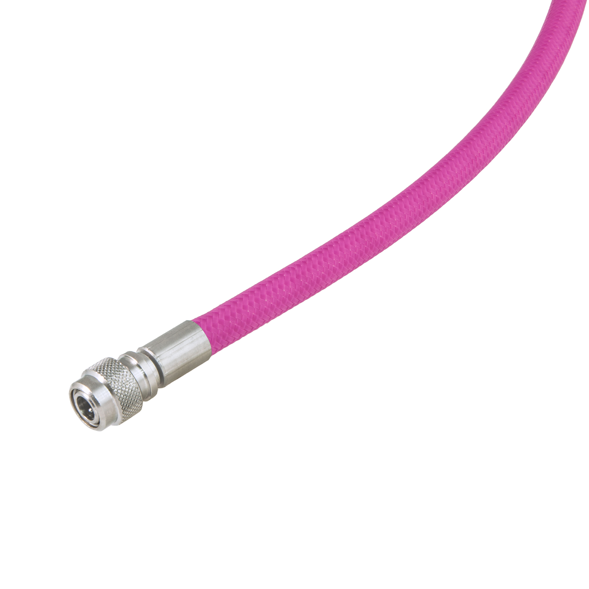 XTR inflator hose 0,65 m, pink
