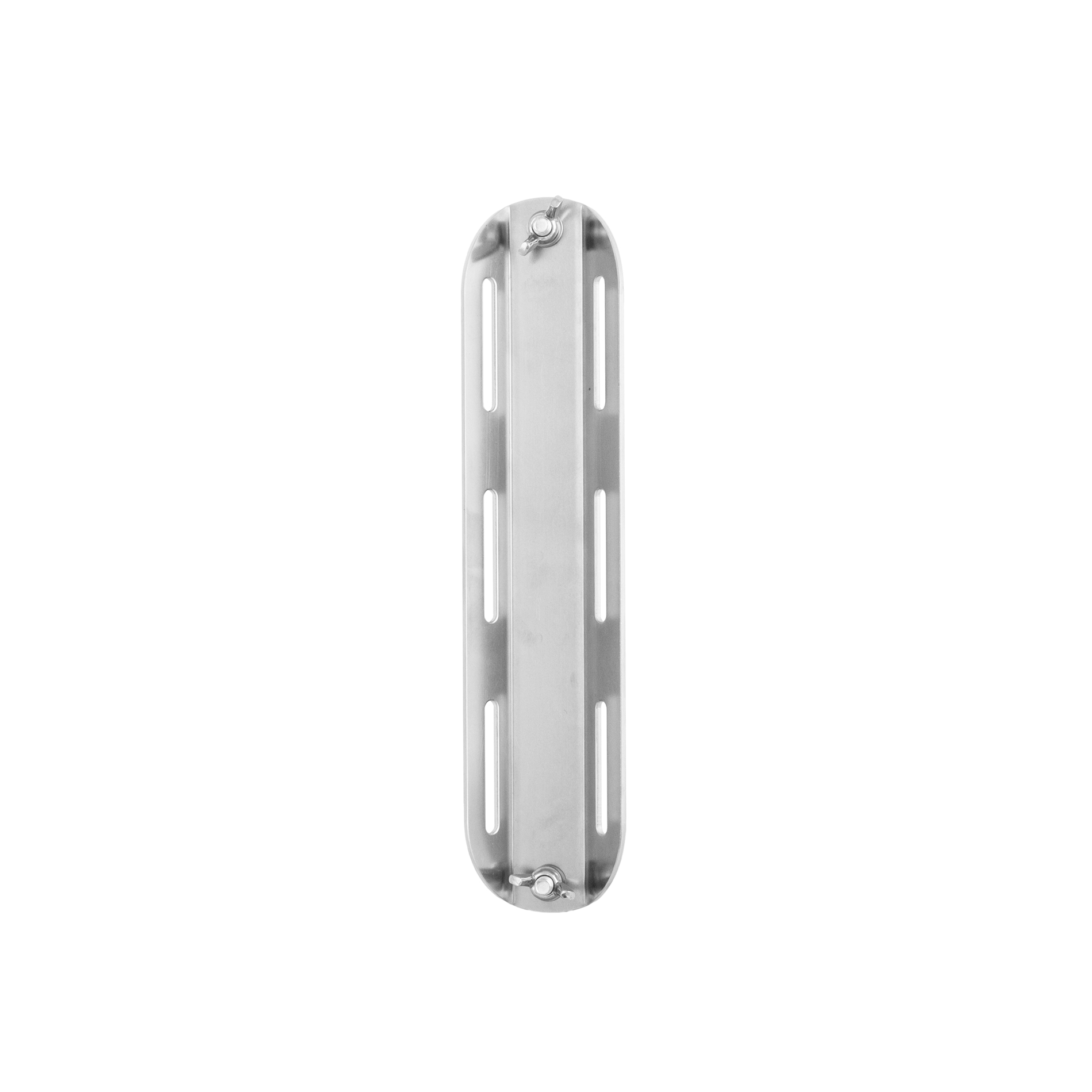 Single tank adapter SS, short, with screws - 7x30,5cm 560 g
