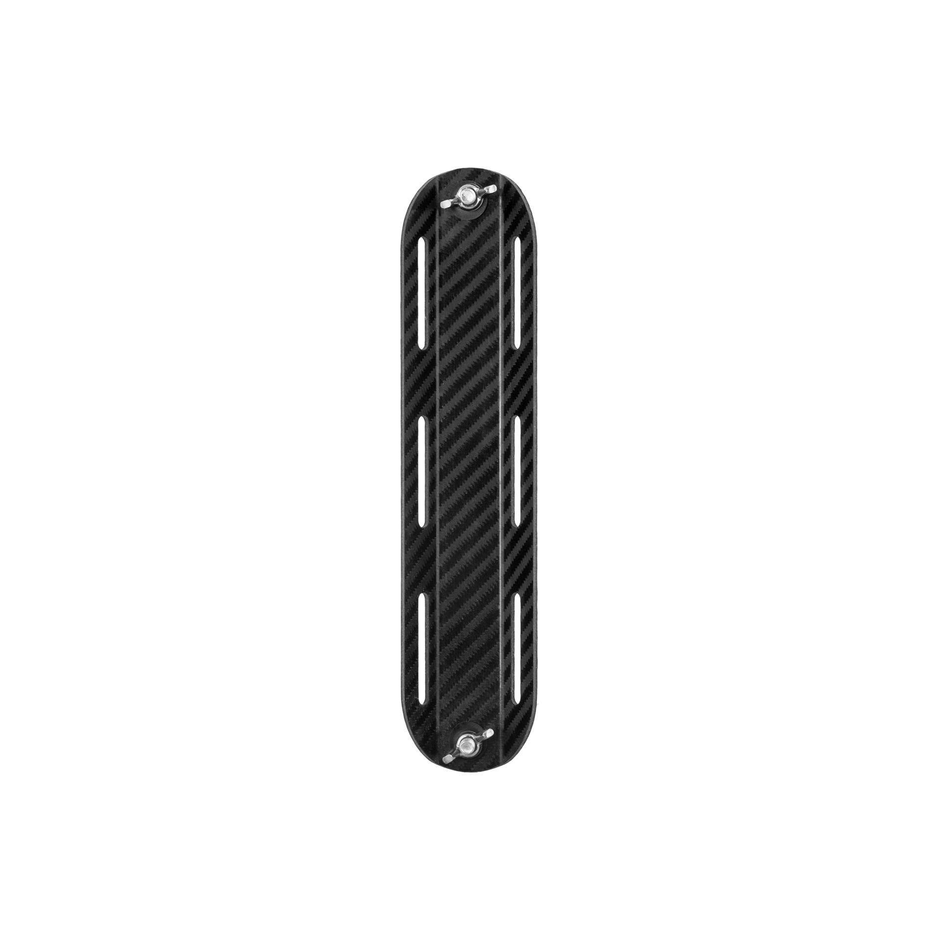 Single tank carbon adapter with screws - 7x30,5cm 115g