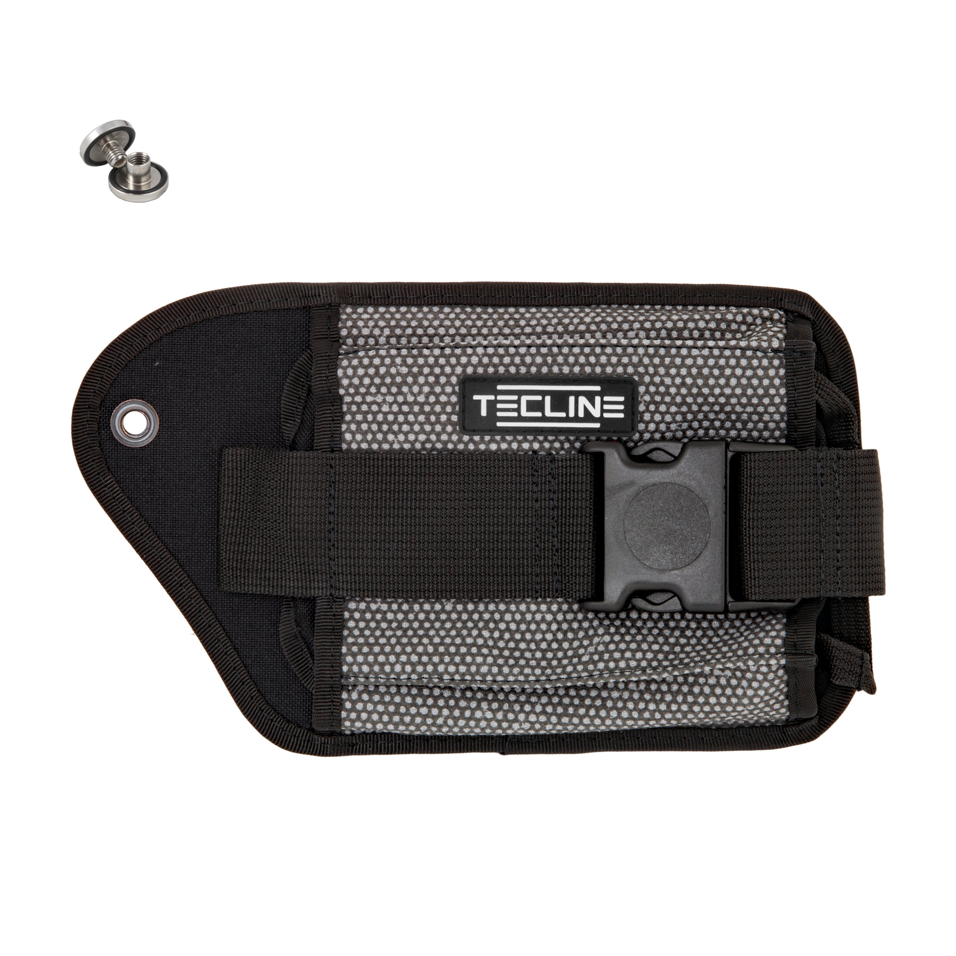 Double weight pocket Grey Kevlar, right - Tecline