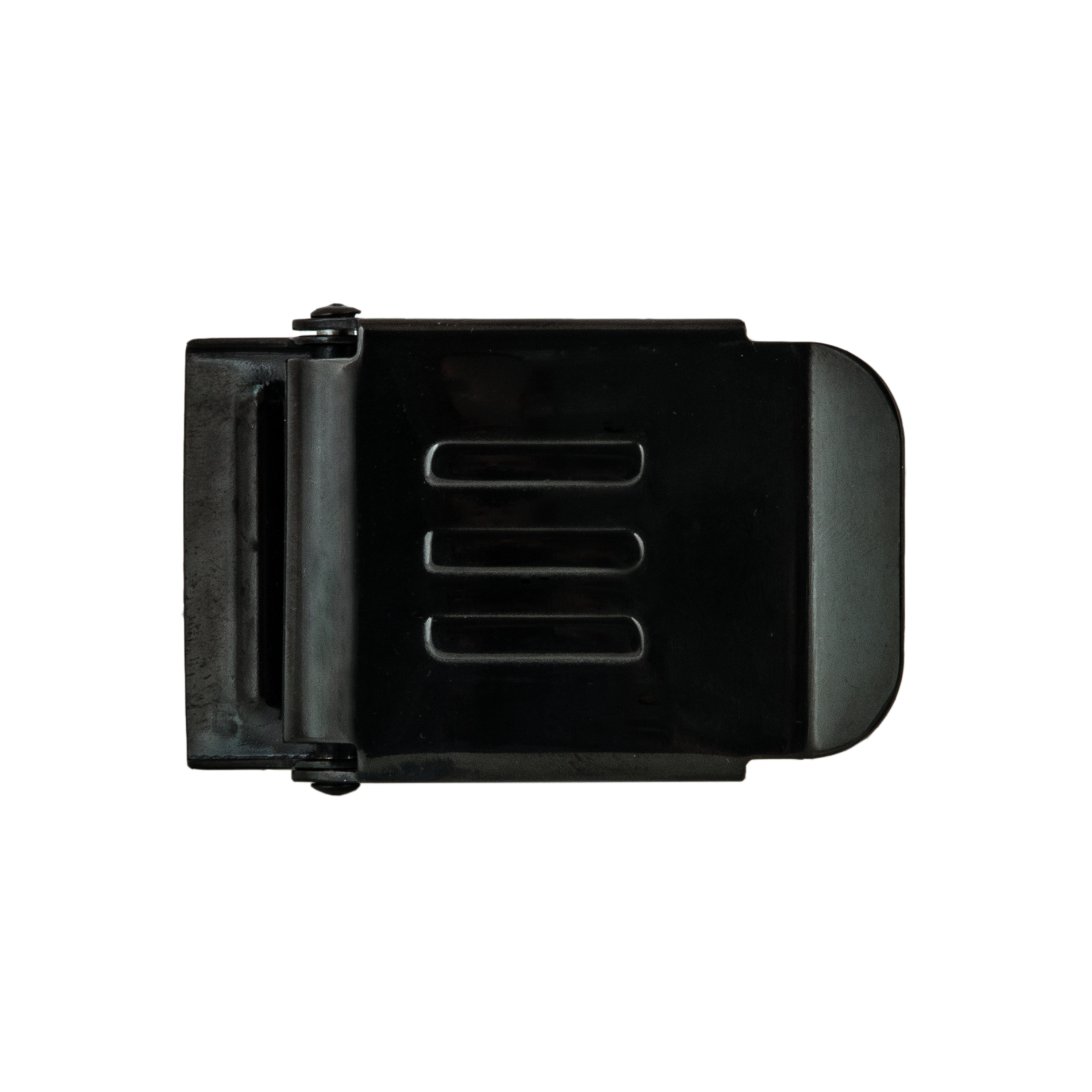 SS belt buckle 50 mmwith logo E, black - Military Line