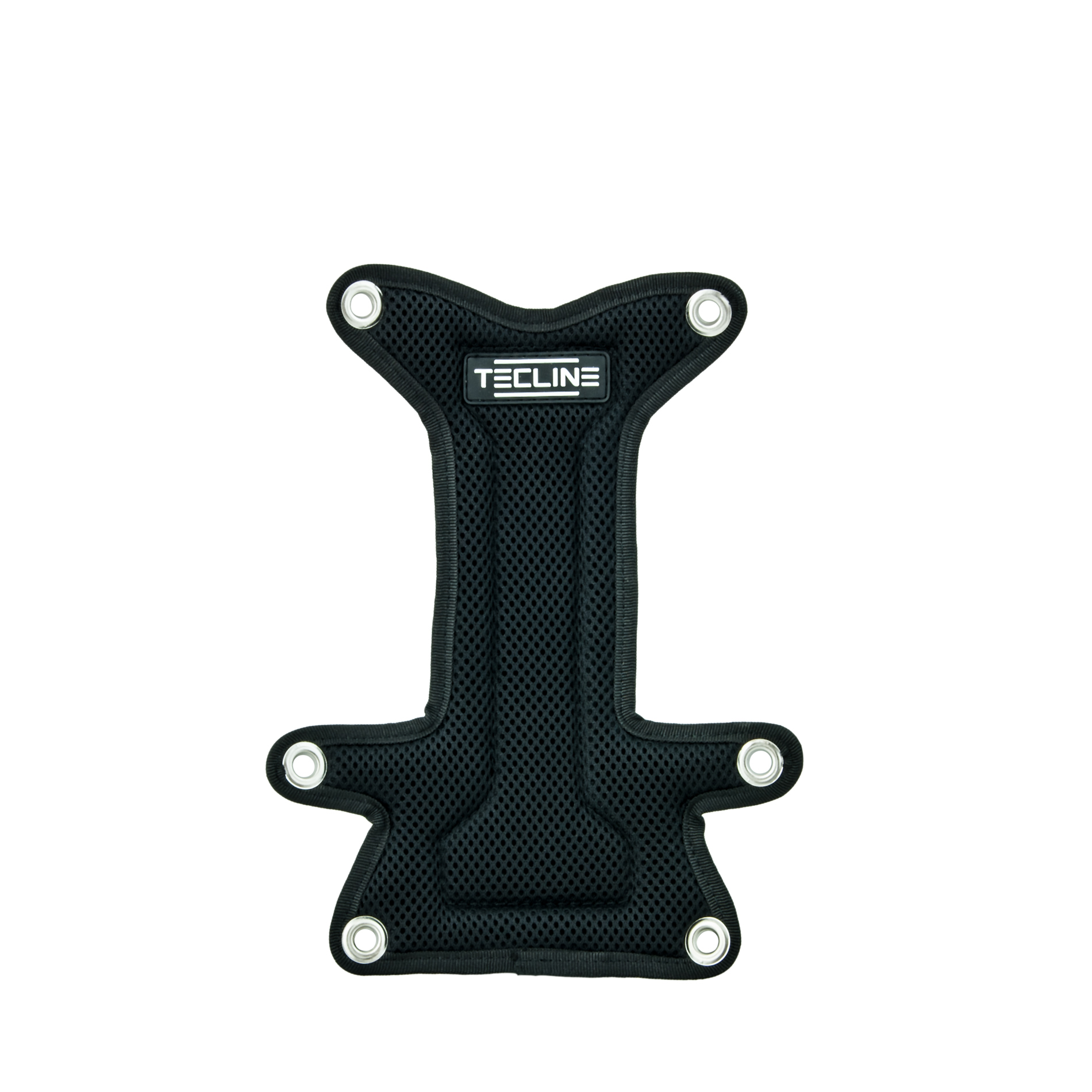 Backplate soft pad "H" MINI with buoy pocket - without bolts and nuts
