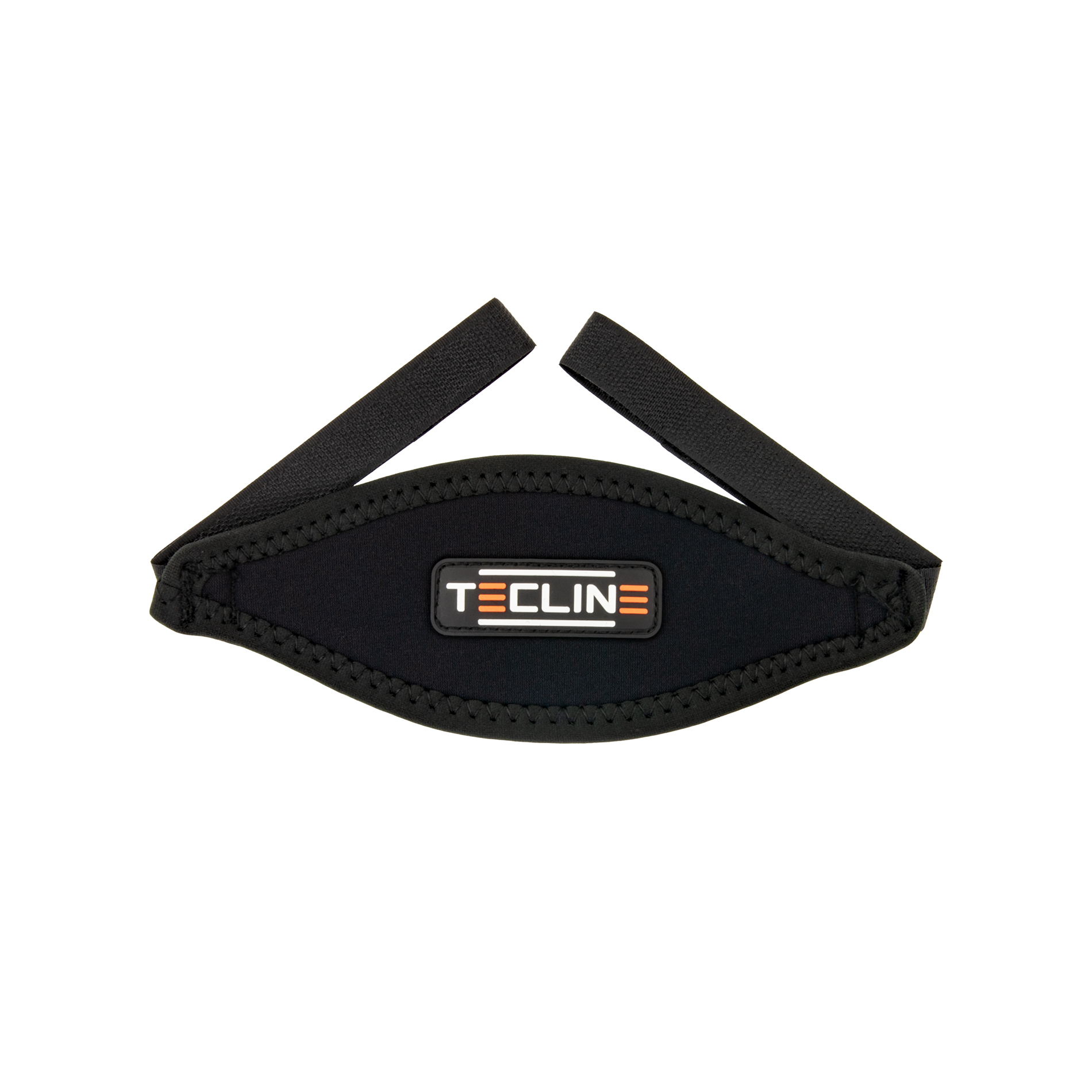 Neoprene mask strap with velcro 16mm wide - TecLine logo