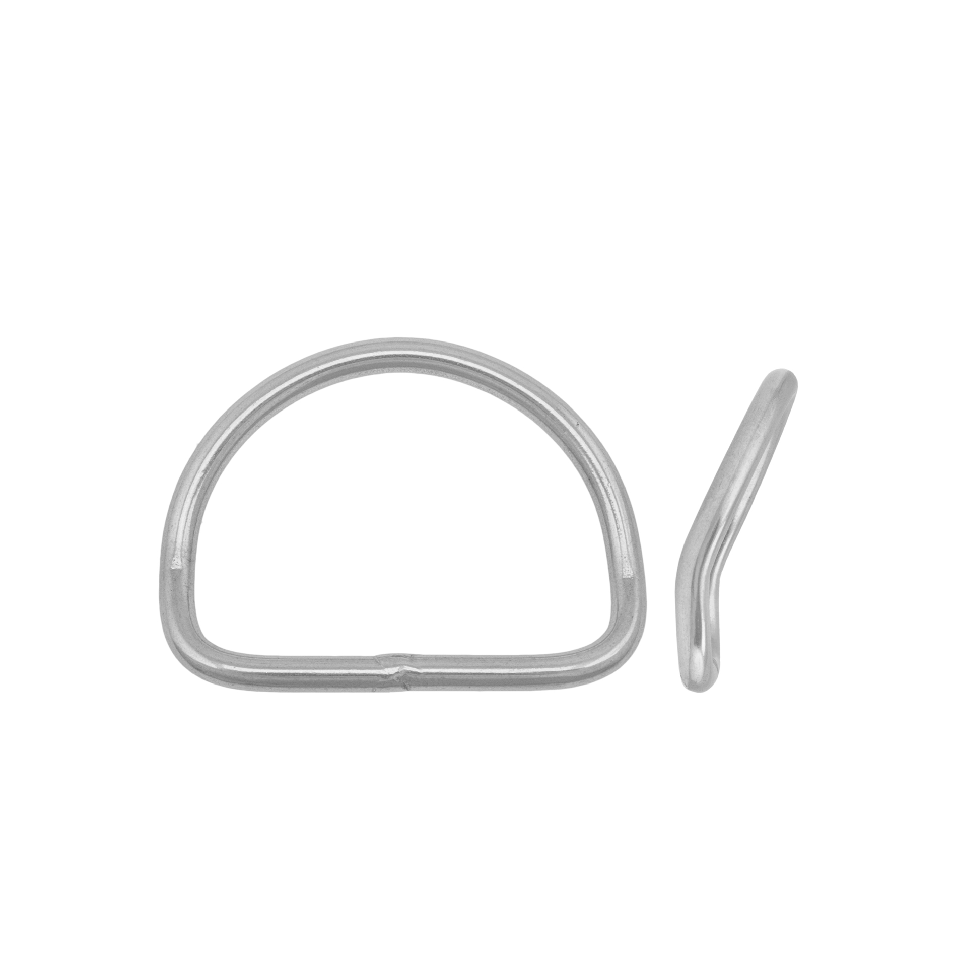 D-ring 50 mm x 5 mm, bent
