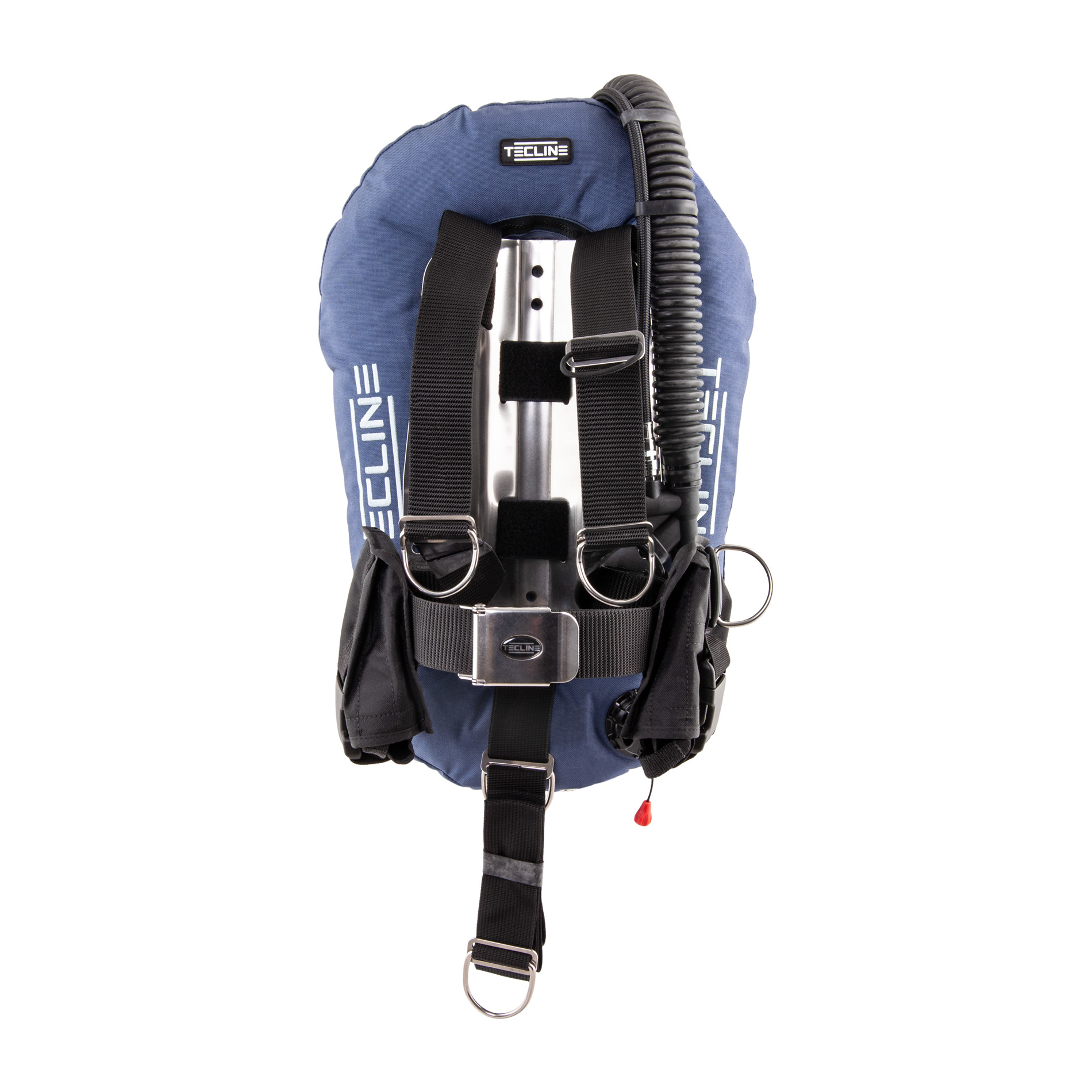 Junior DIR Set I: Donut 10, adj. DIR harness, SS or ALU MIDI backplate, weight pockets, tank belts