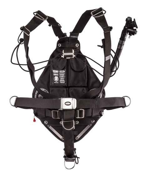Side Mount BCD SIDE 16 Avenger Maya, blue - 16 kg buoyancy