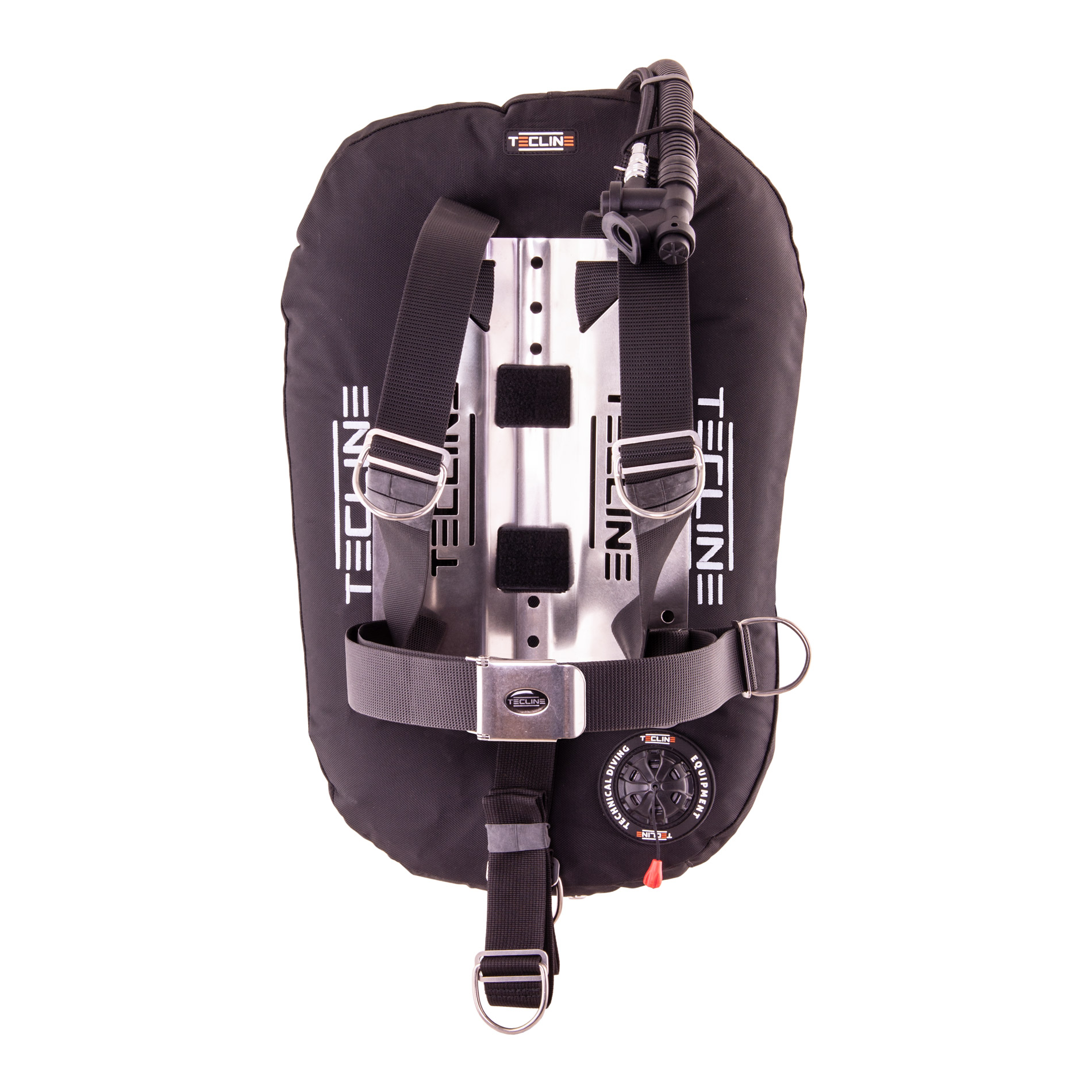 Donut 15 with adjustable DIR harness, built in mono adapter, tank belts & BP