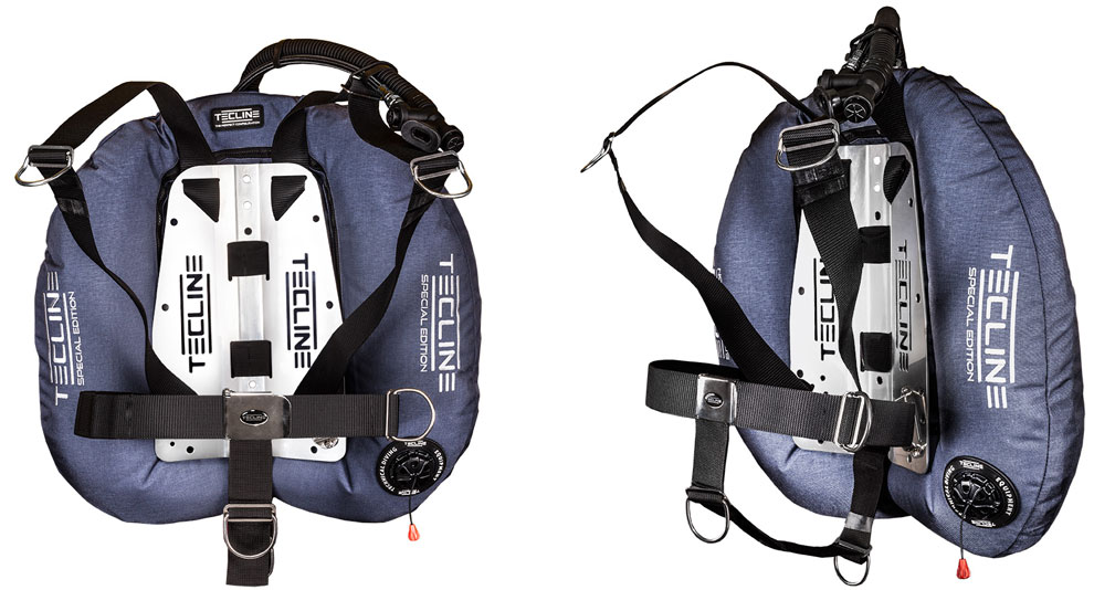 Donut 22 Special Edition blue, with DIR harness & BP