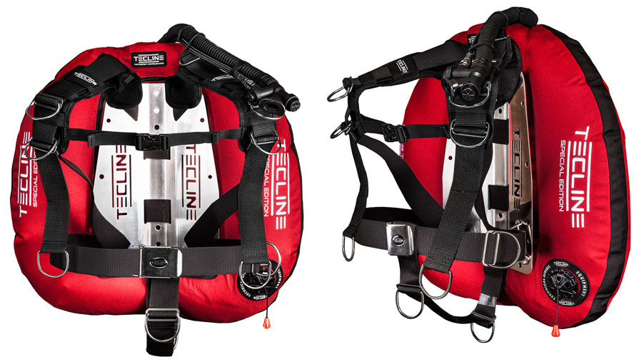Donut 22 Specal Edition red, with Comfort harness & BP