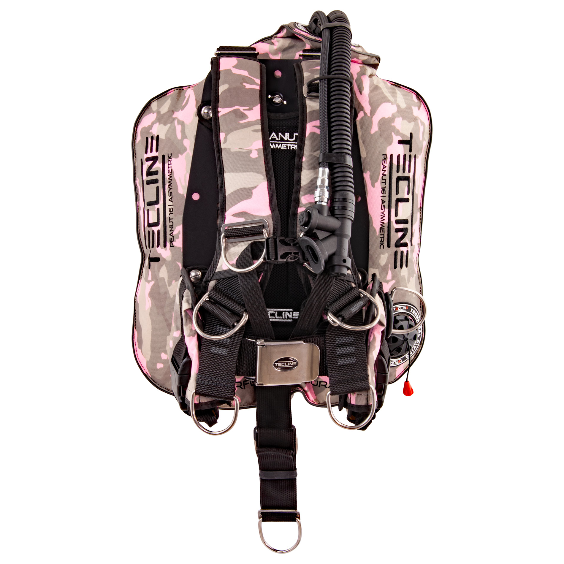 Set Lady Comfort Peanut 16 Camo Rosa Placa Aluminio