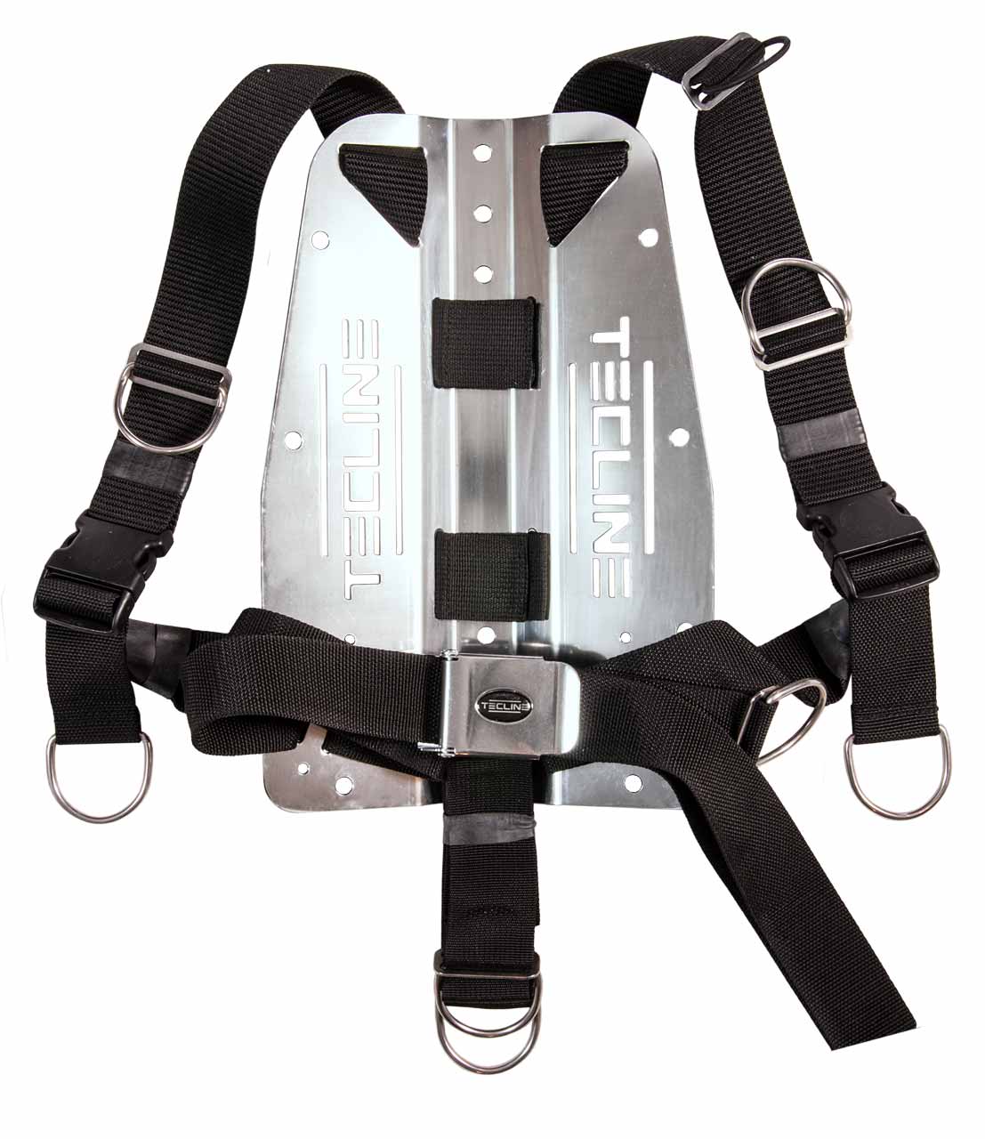Harness TecLine QR standard webbing - incl. 3 mm SS backplate