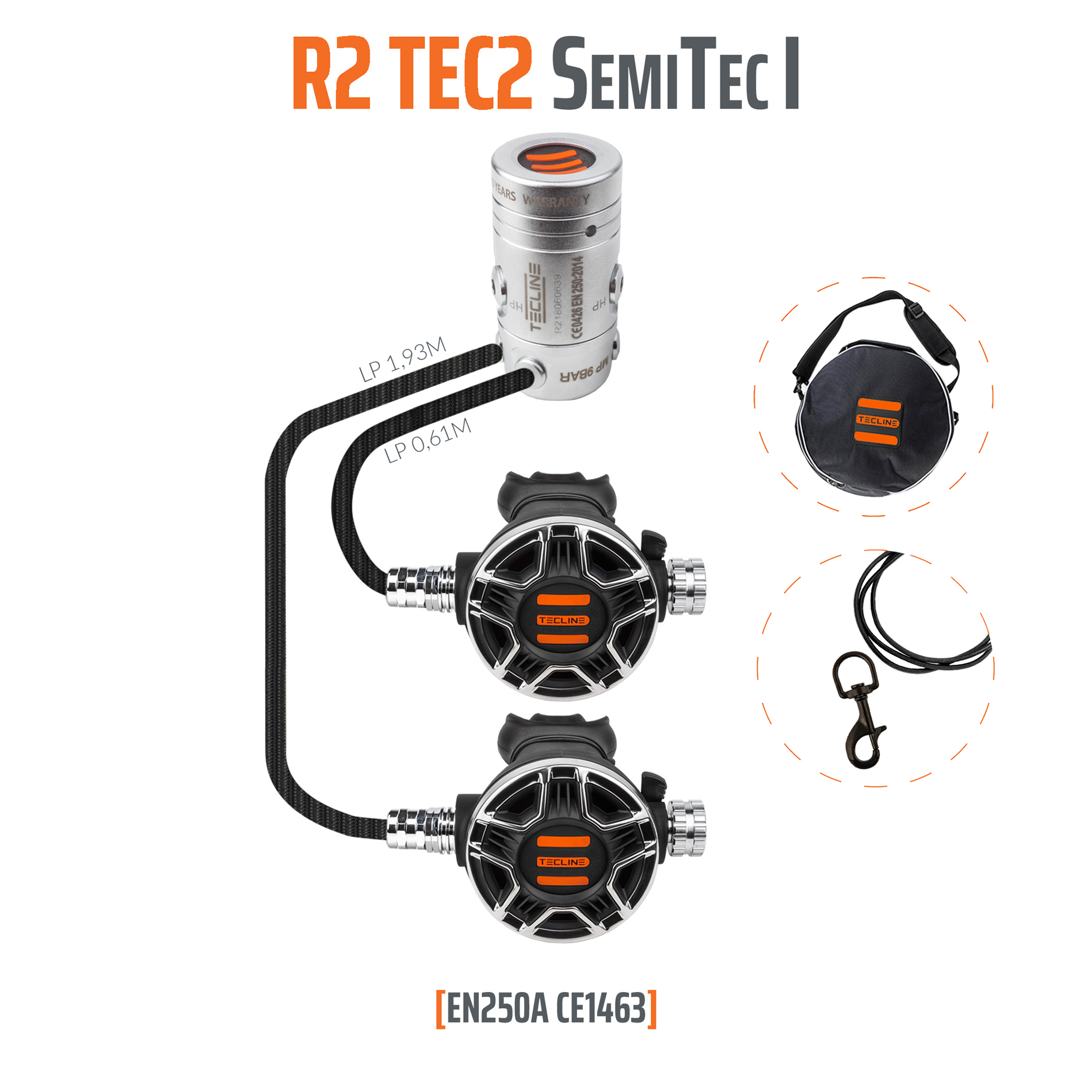 Regulator R2 TEC2 SemiTec I set - EN250A