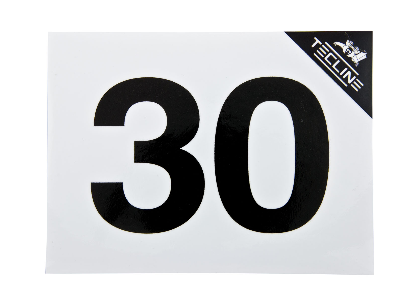 Sticker MOD 30, 16 x 12 cm