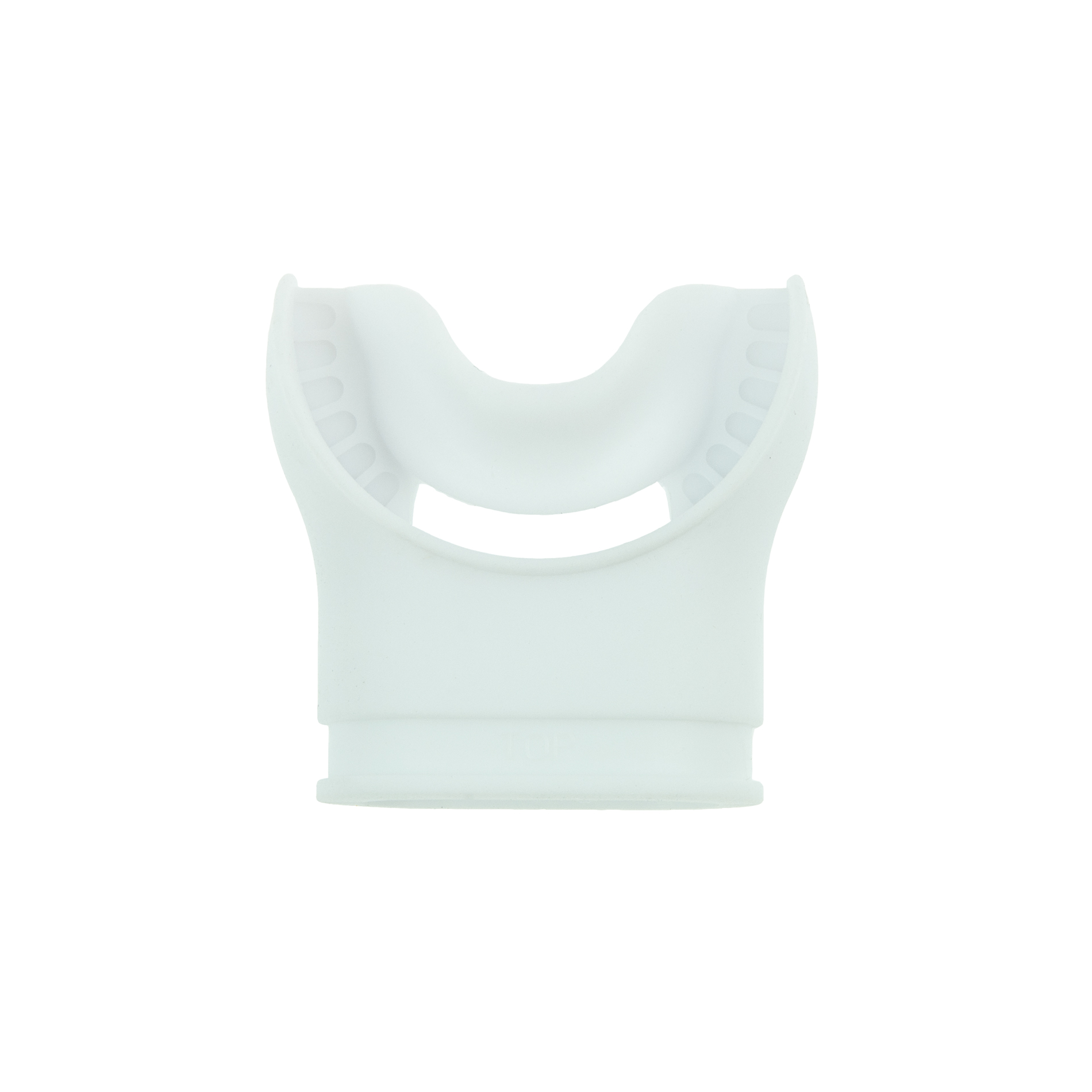 Mouthpiece for regulator, anatomic S/M - white