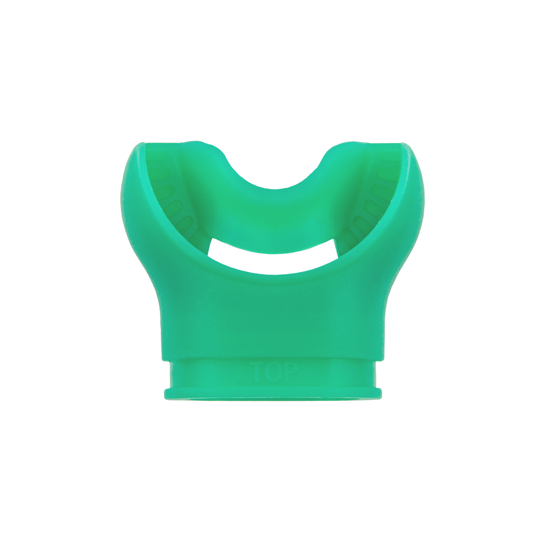 Mouthpiece for regulator, anatomic M/L - green