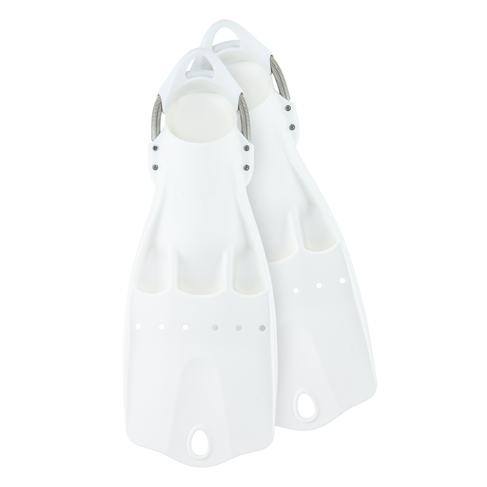 Aletas LightJet Flotabilidad Positiva Inox L Blanco