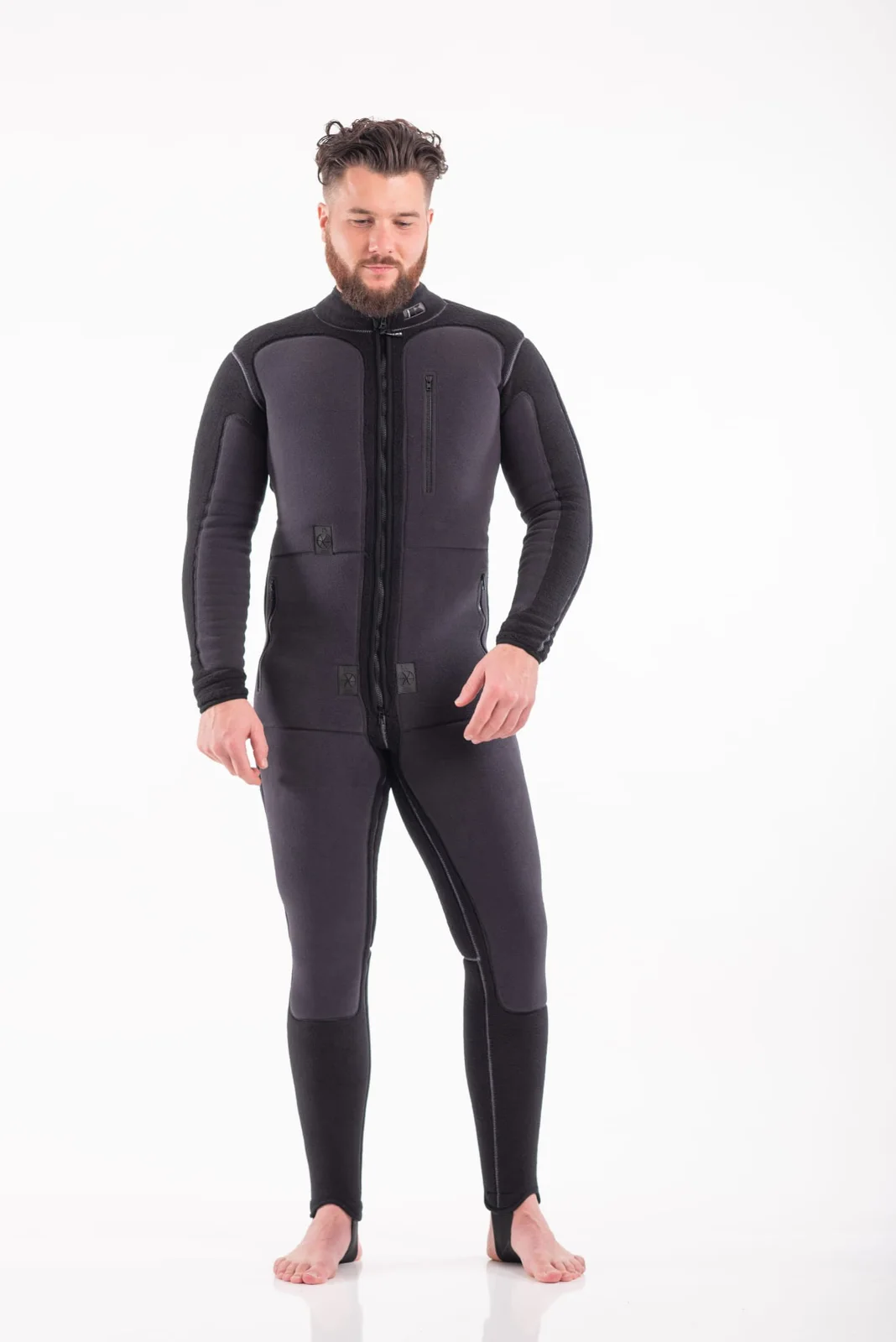 KWARK Navy Extreme overall, Navy with pads