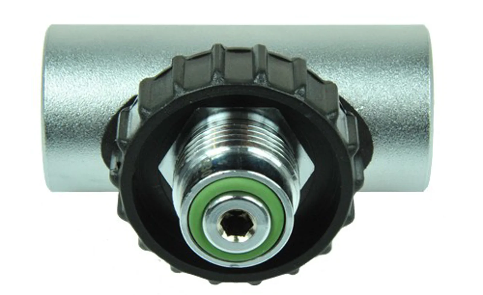 "T" adaptador G5/8 Male 232 bar to 2 x G5/8 Female 238 bar - Viton